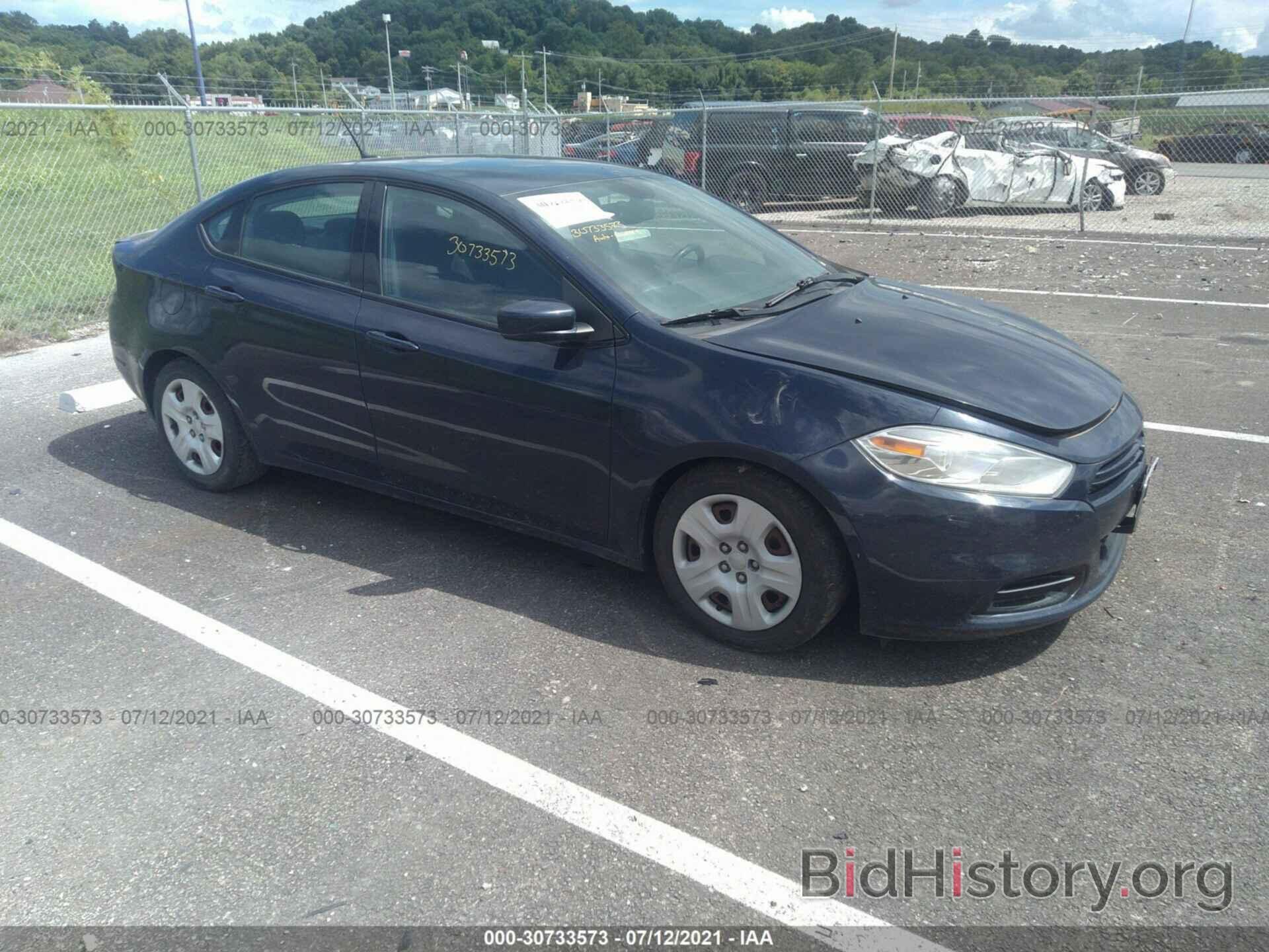 Photo 1C3CDFAH2DD296781 - DODGE DART 2013