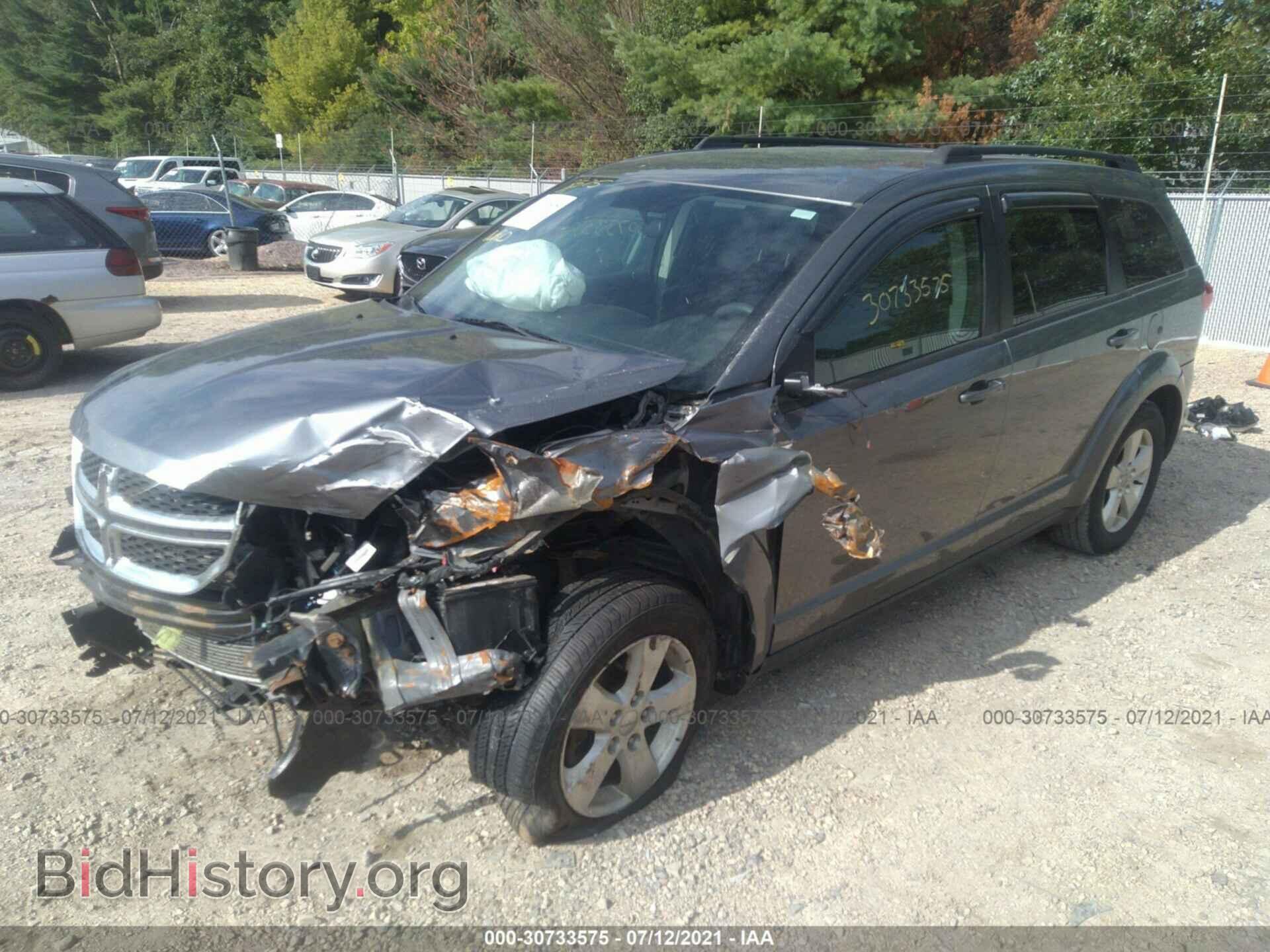 2012 DODGE JOURNEY - VIN: 3C4PDCBB2CT367945 - Фото 2