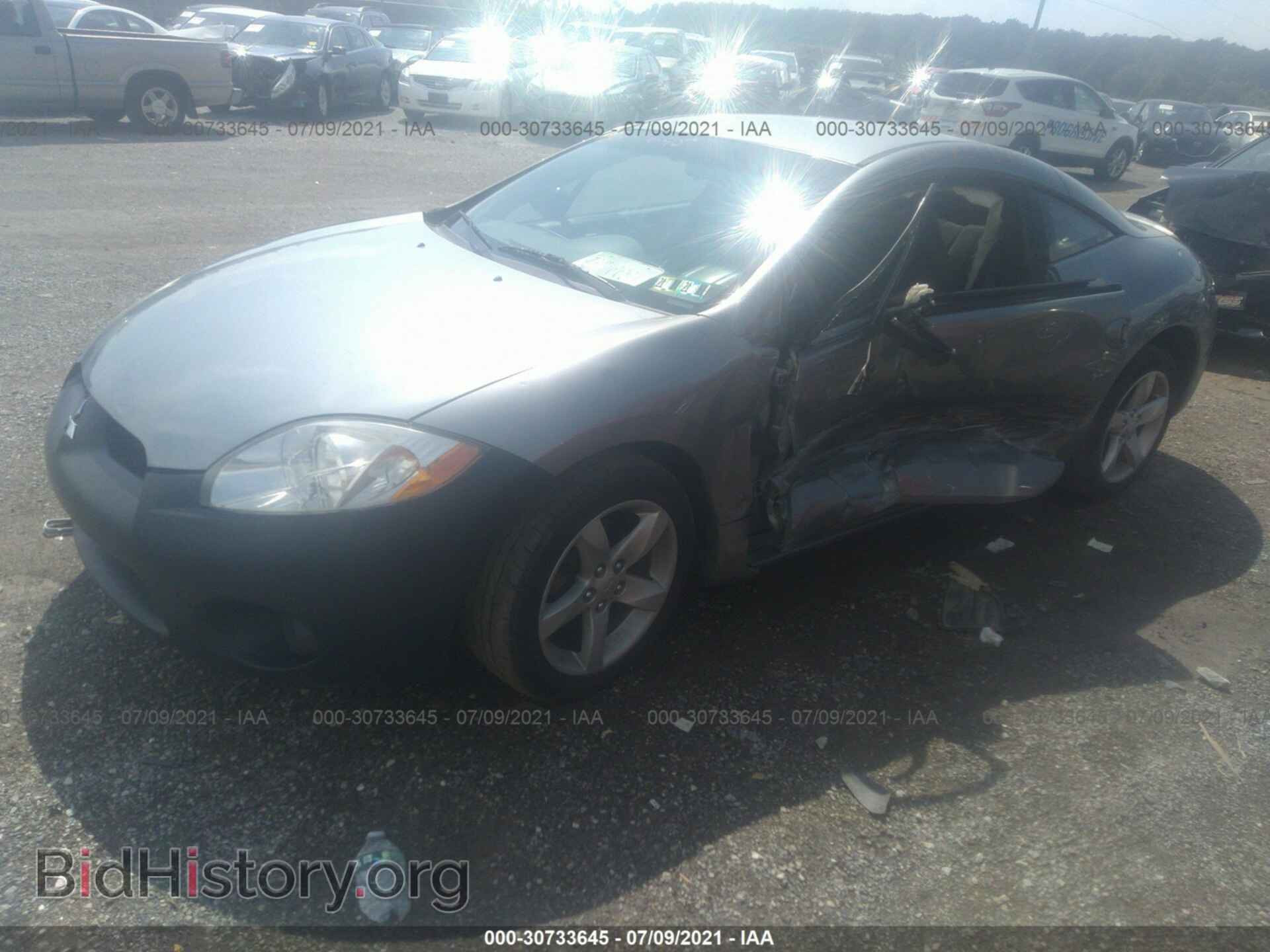 2008 MITSUBISHI ECLIPSE - VIN: 4A3AK24F08E038171 - Фото 2