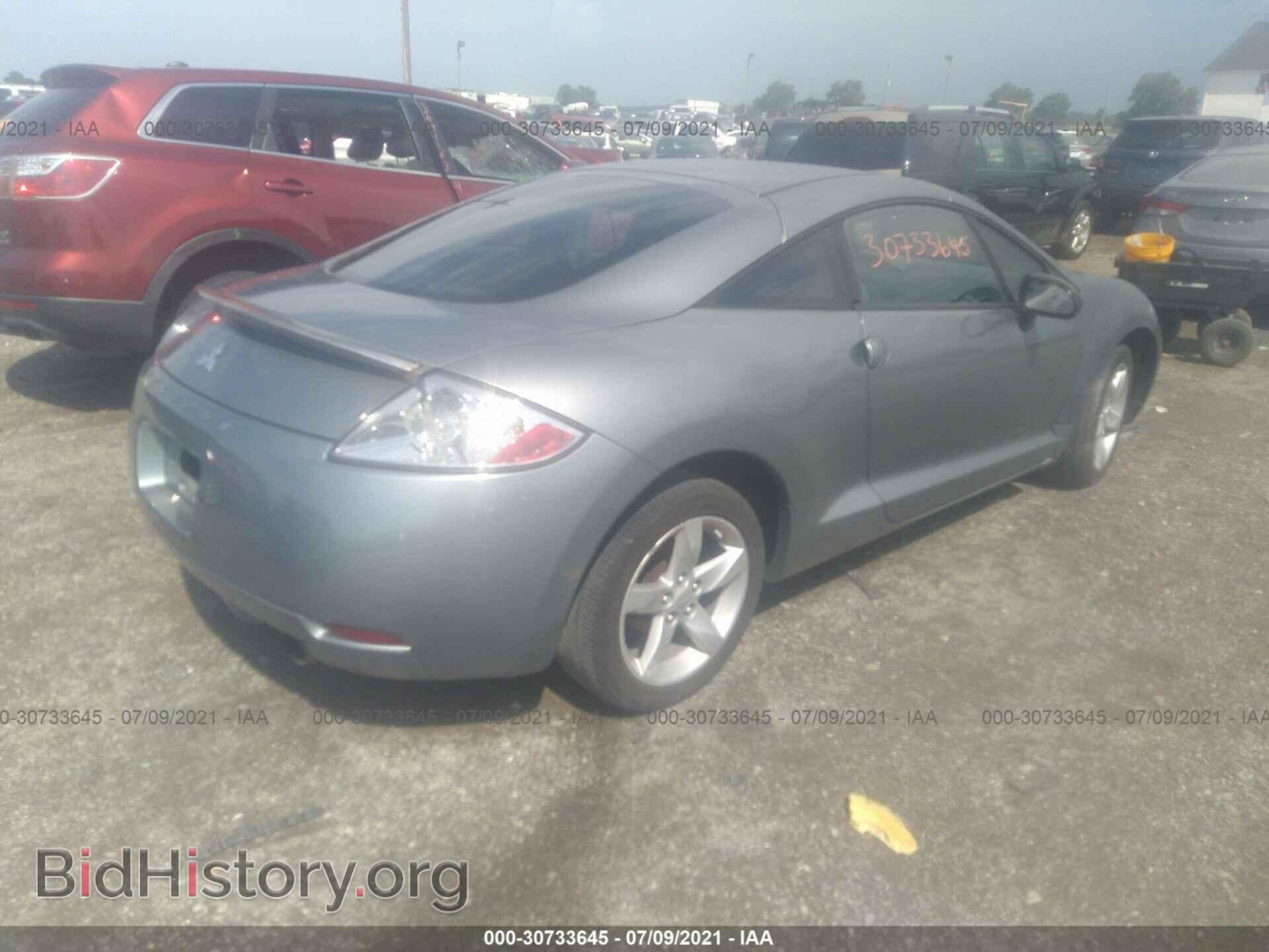 2008 MITSUBISHI ECLIPSE - VIN: 4A3AK24F08E038171 - Фото 4