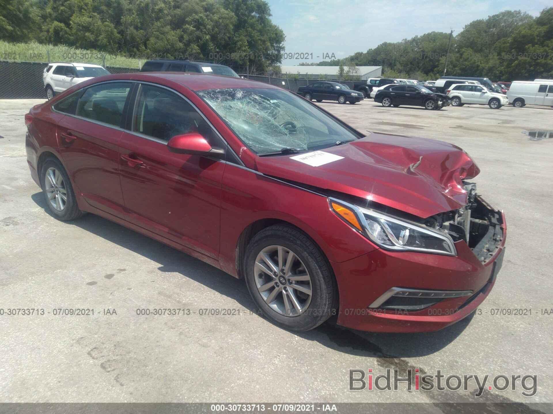 Photo 5NPE24AF7FH188263 - HYUNDAI SONATA 2015