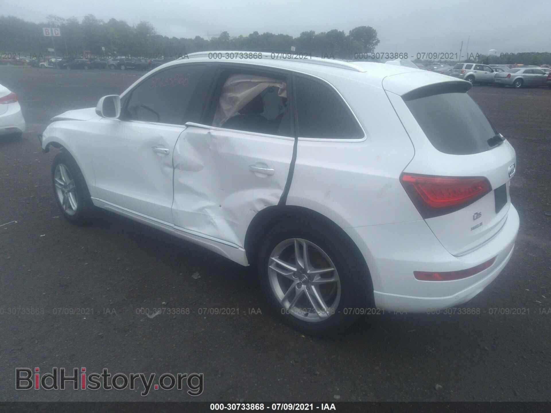 2016 AUDI Q5 - VIN: WA1L2AFP8GA080406 - Фото 3