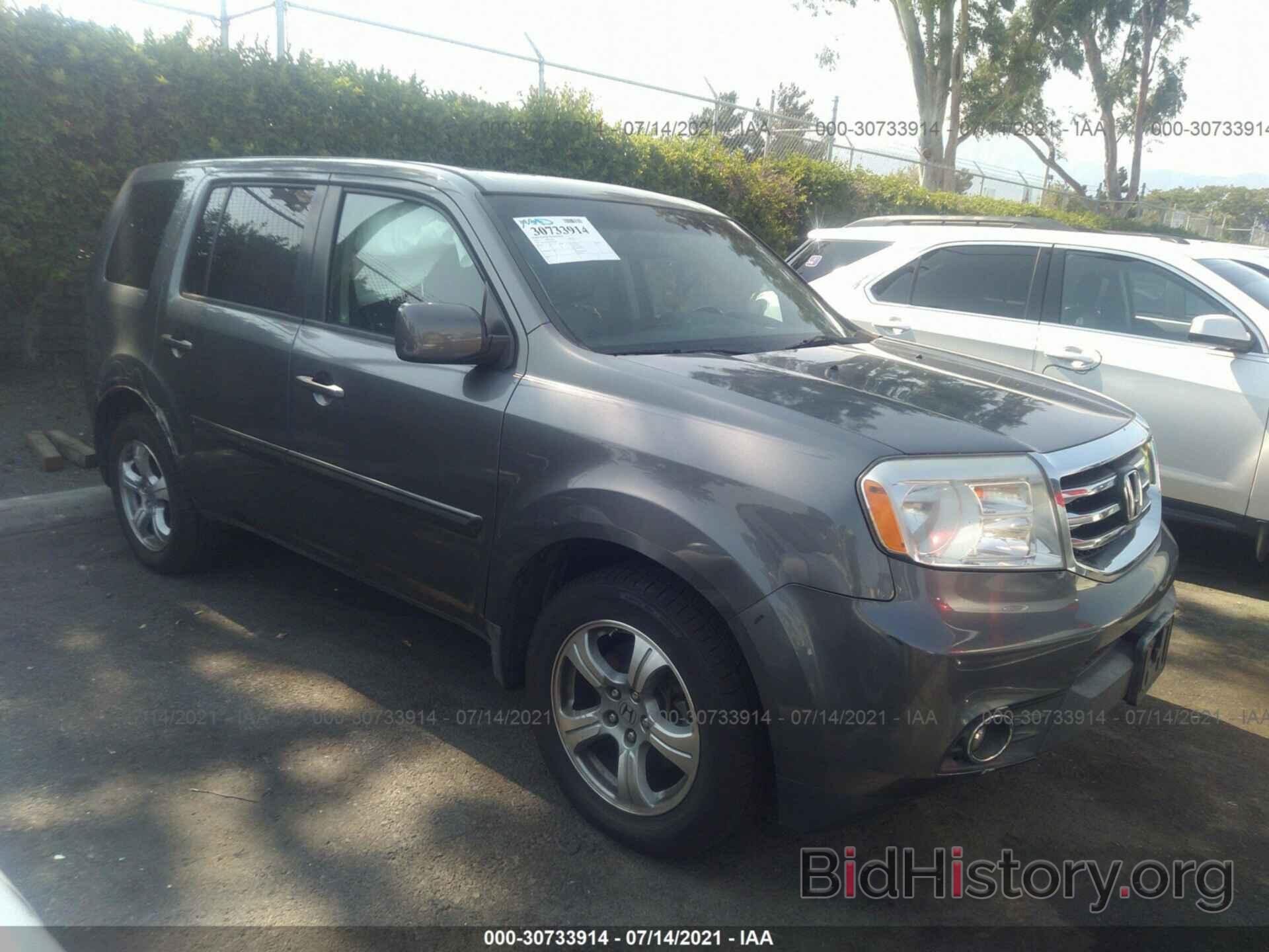 Фотография 5FNYF3H70CB017200 - HONDA PILOT 2012