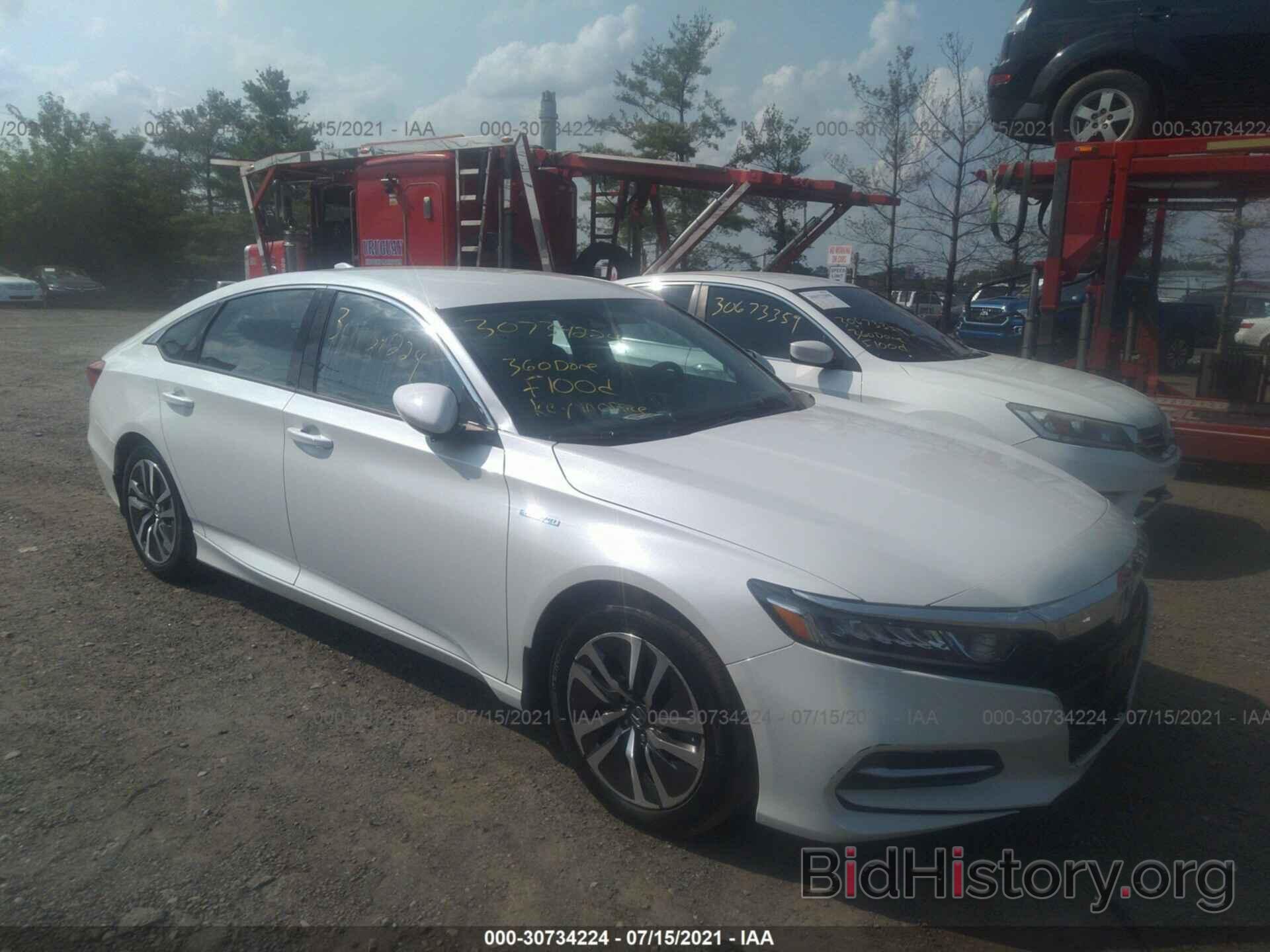 Photo 1HGCV3F10LA006297 - HONDA ACCORD HYBRID 2020