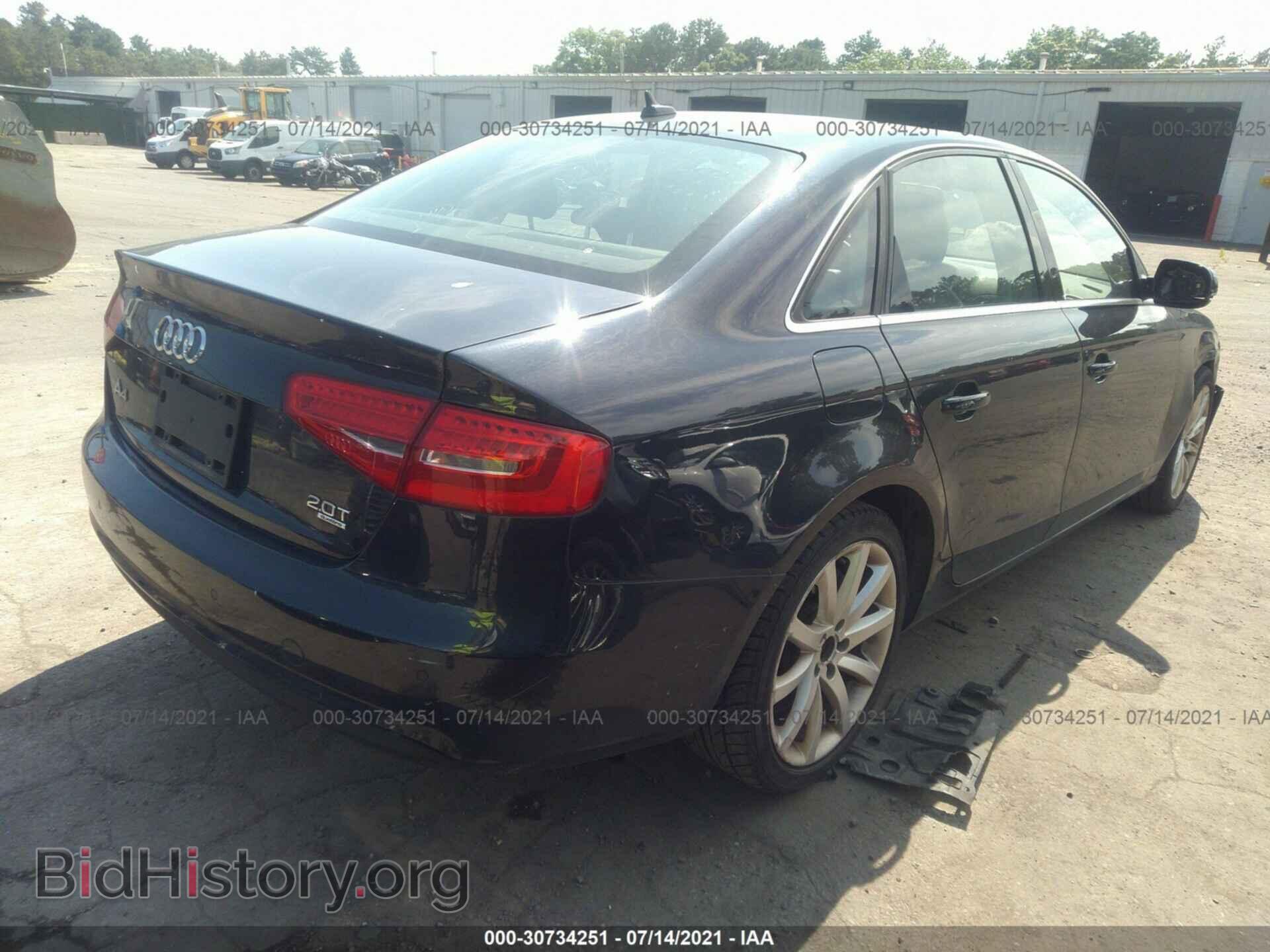 2013 AUDI A4 - VIN: WAUFFAFL9DN040308 - Photo 4