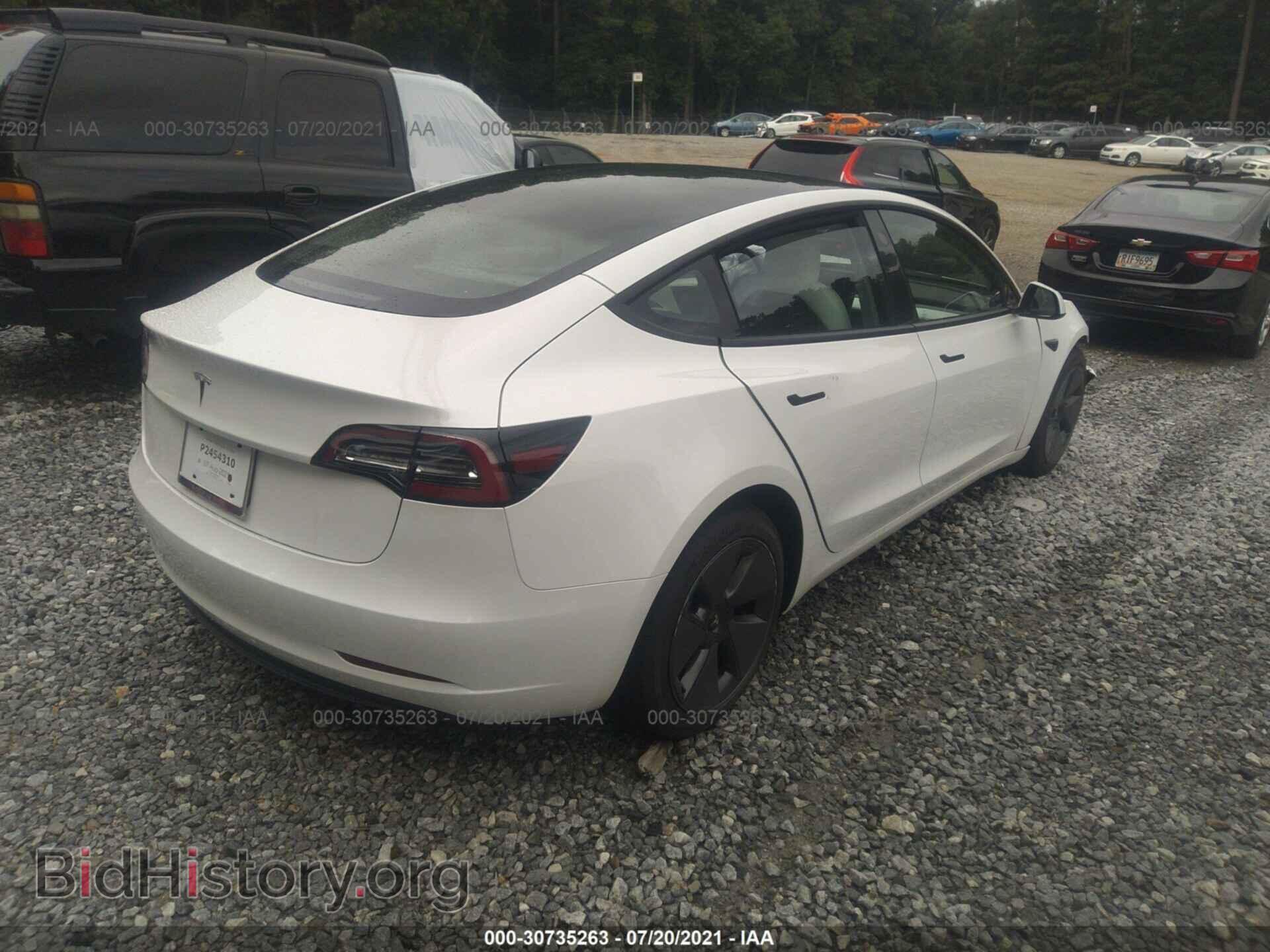 2021 TESLA MODEL 3 - VIN: 5YJ3E1EA9MF987615 - Photo 4