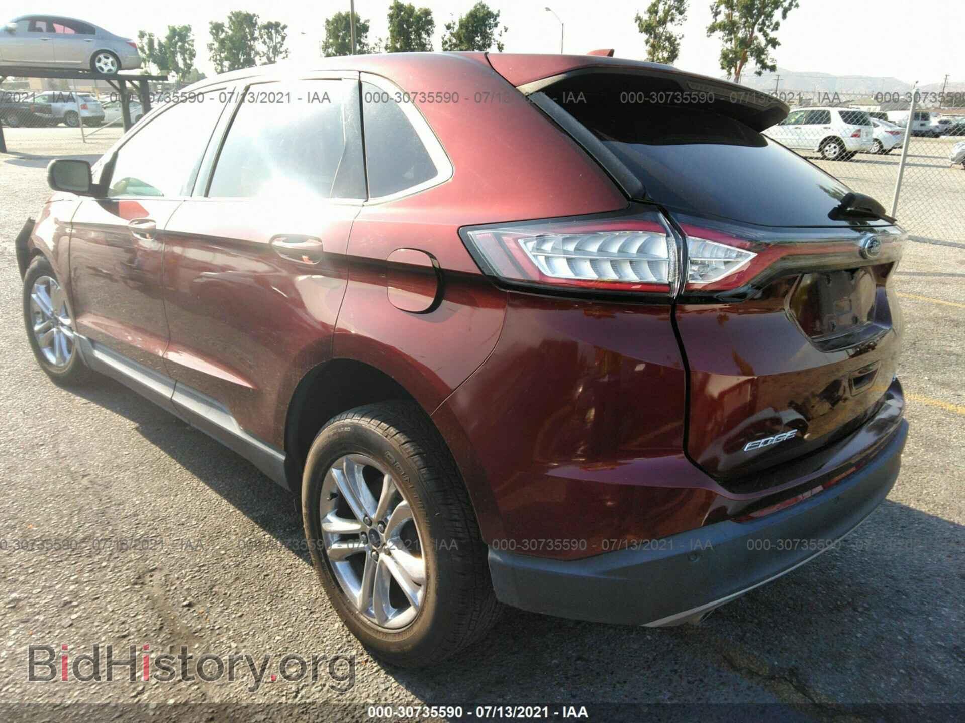 2015 FORD EDGE - VIN: 2FMTK4J86FBB97066 - Фото 3