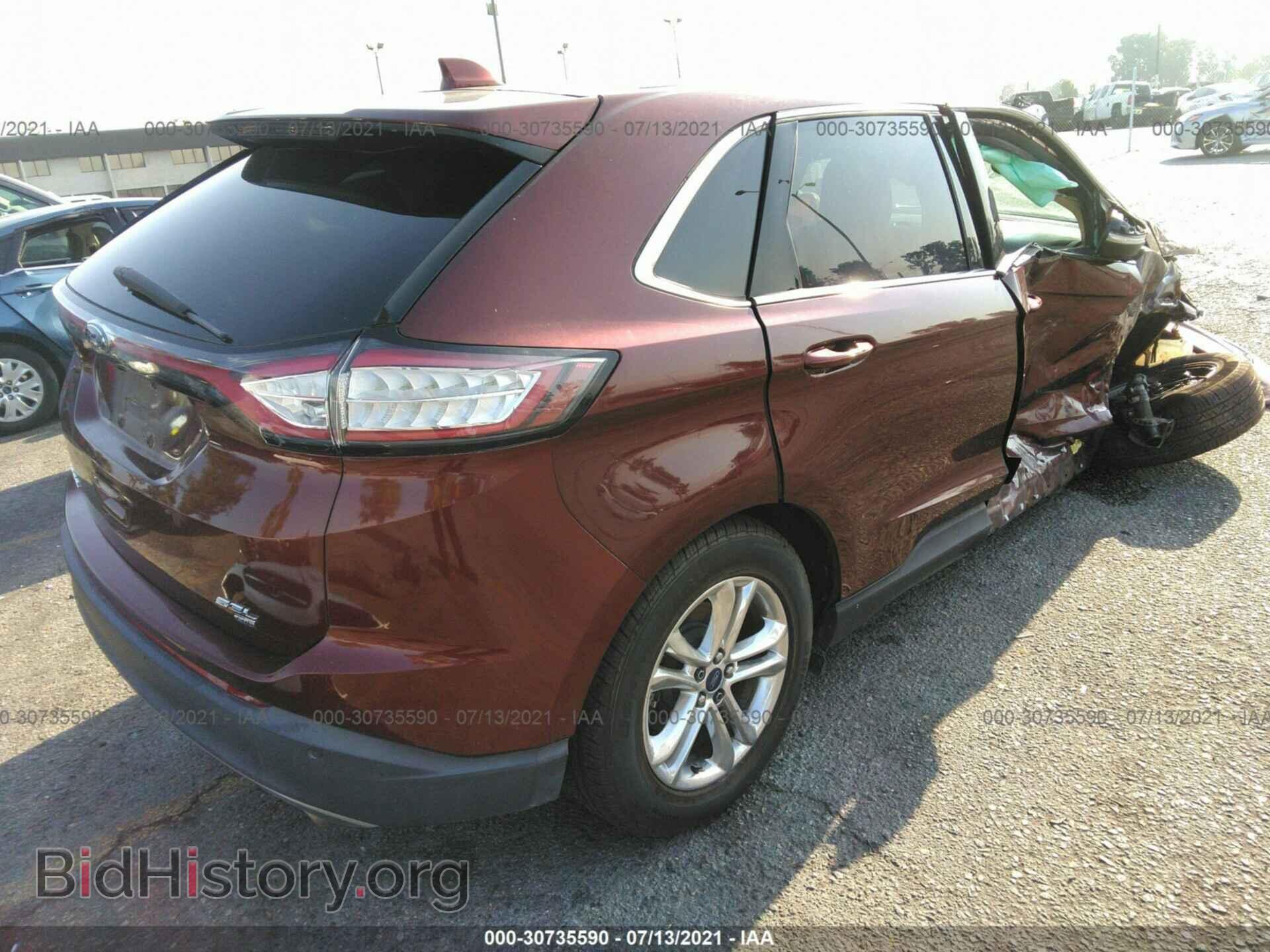 2015 FORD EDGE - VIN: 2FMTK4J86FBB97066 - Фото 4