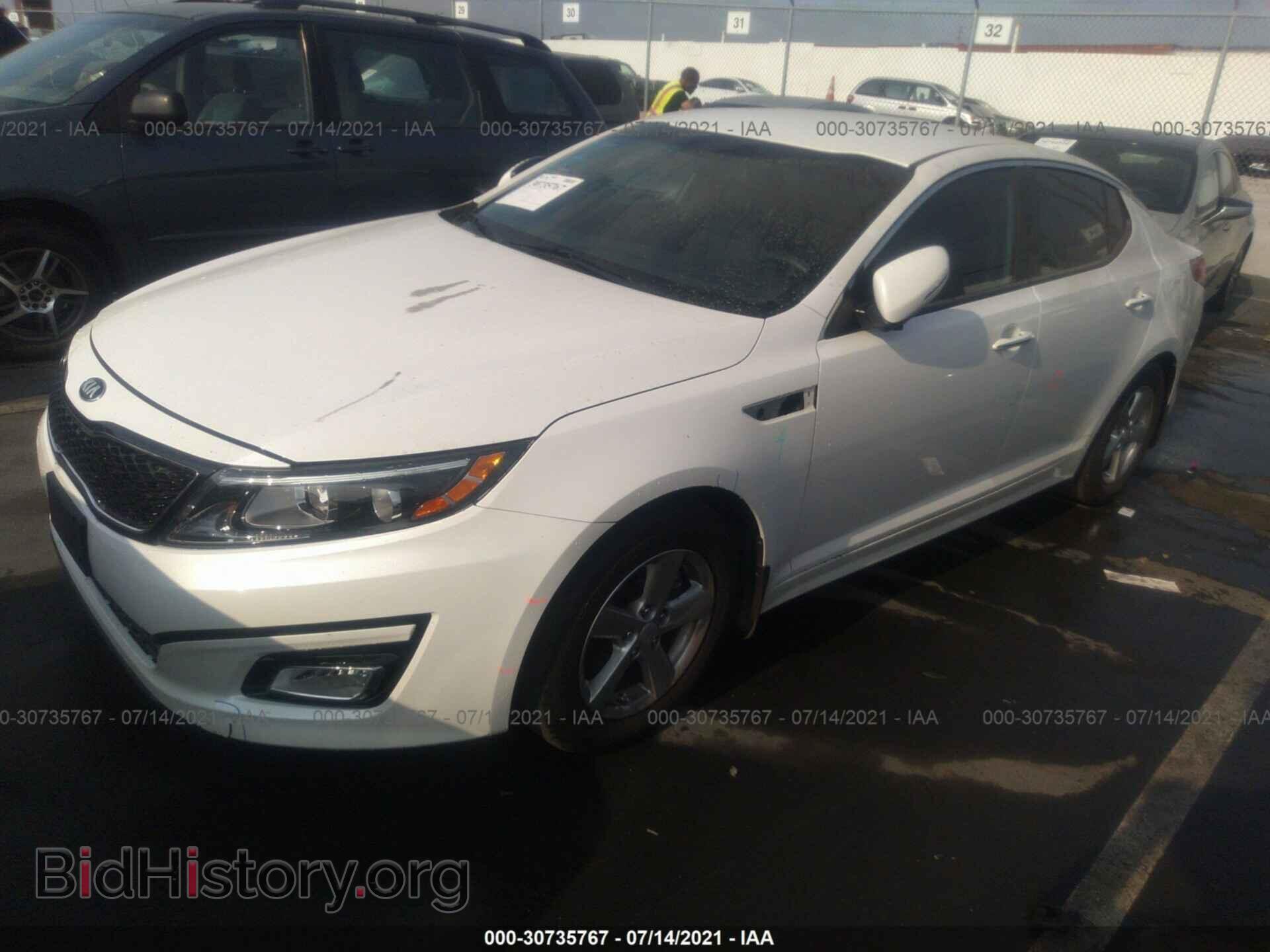 2015 KIA OPTIMA - VIN: KNAGM4A7XF5656642 - Фото 2