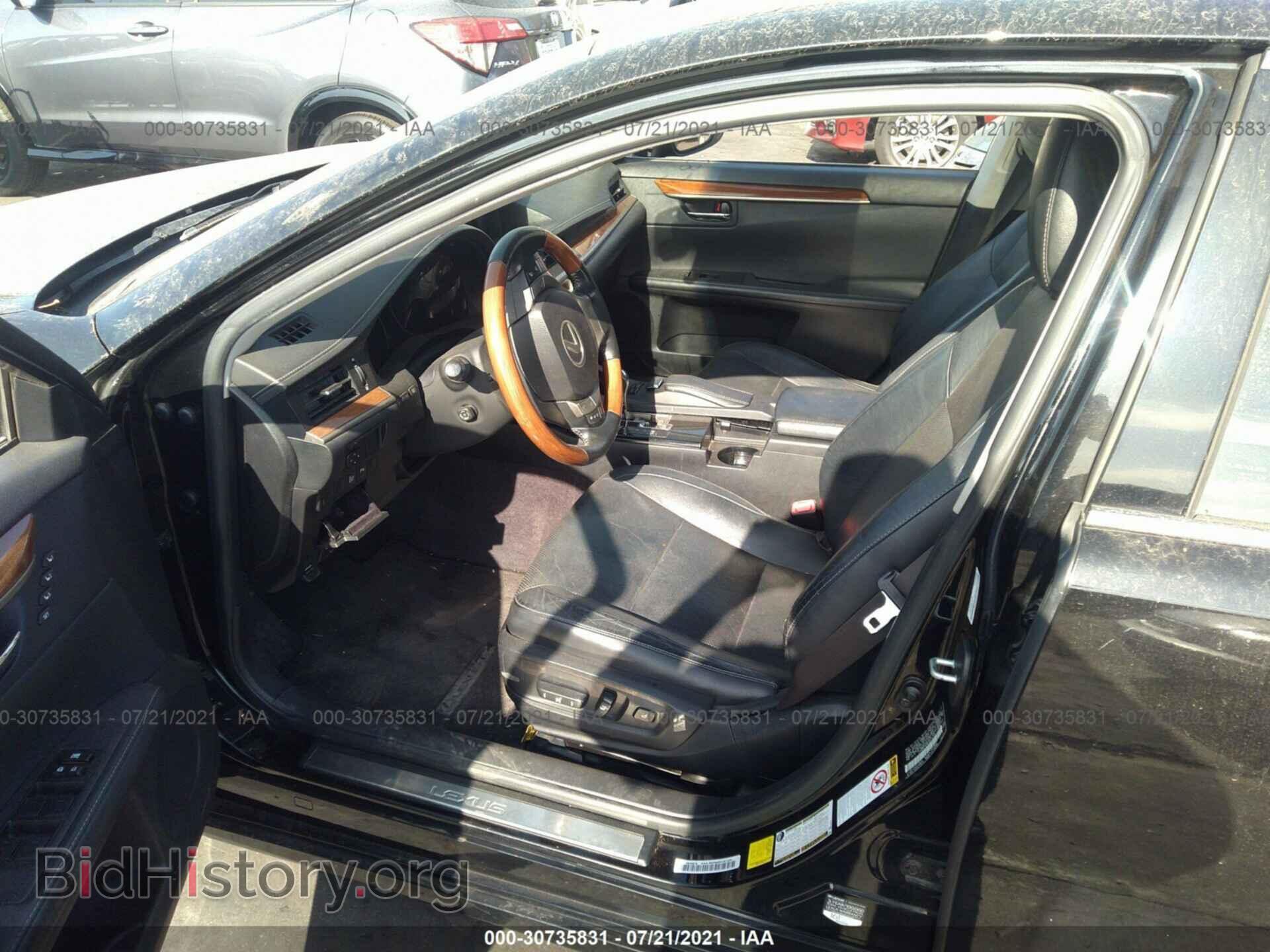 2013 LEXUS ES 300H - VIN: JTHBW1GG8D2012759 - Фото 5