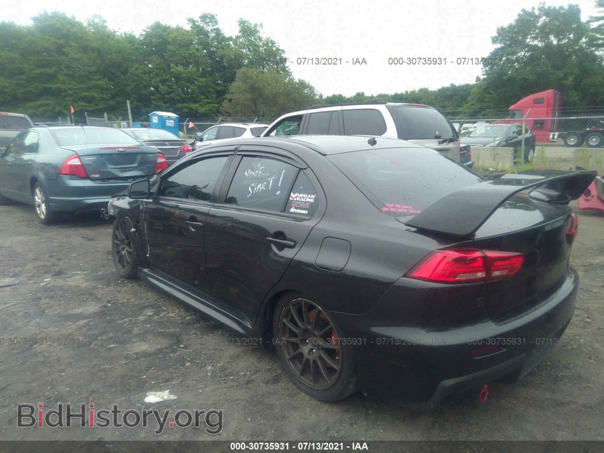 2011 MITSUBISHI LANCER - VIN: JA32W8FV2BU037179 - Фото 3