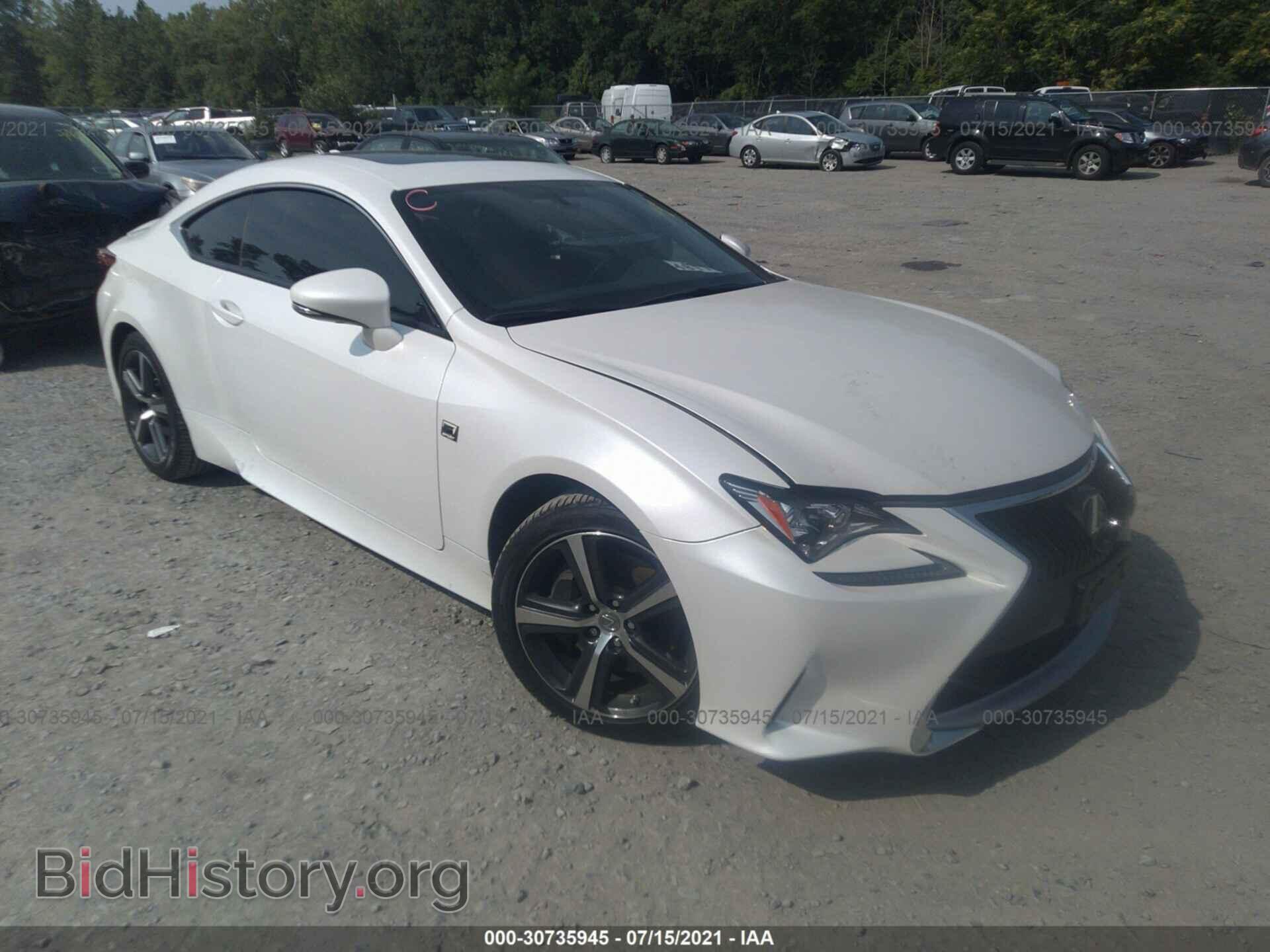 Photo JTHHA5BC5H5006555 - LEXUS RC 2017