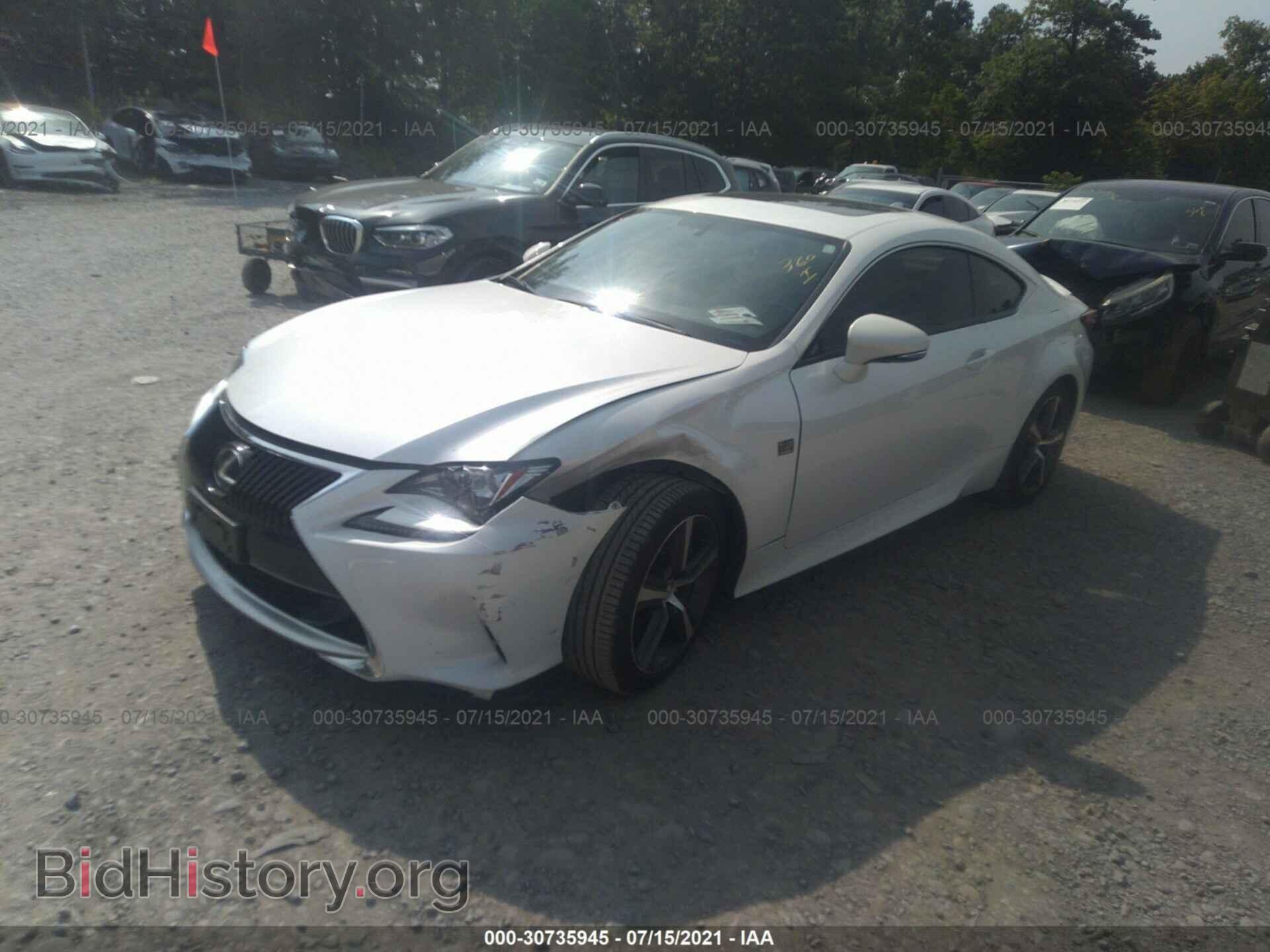 2017 LEXUS RC - VIN: JTHHA5BC5H5006555 - Фото 2