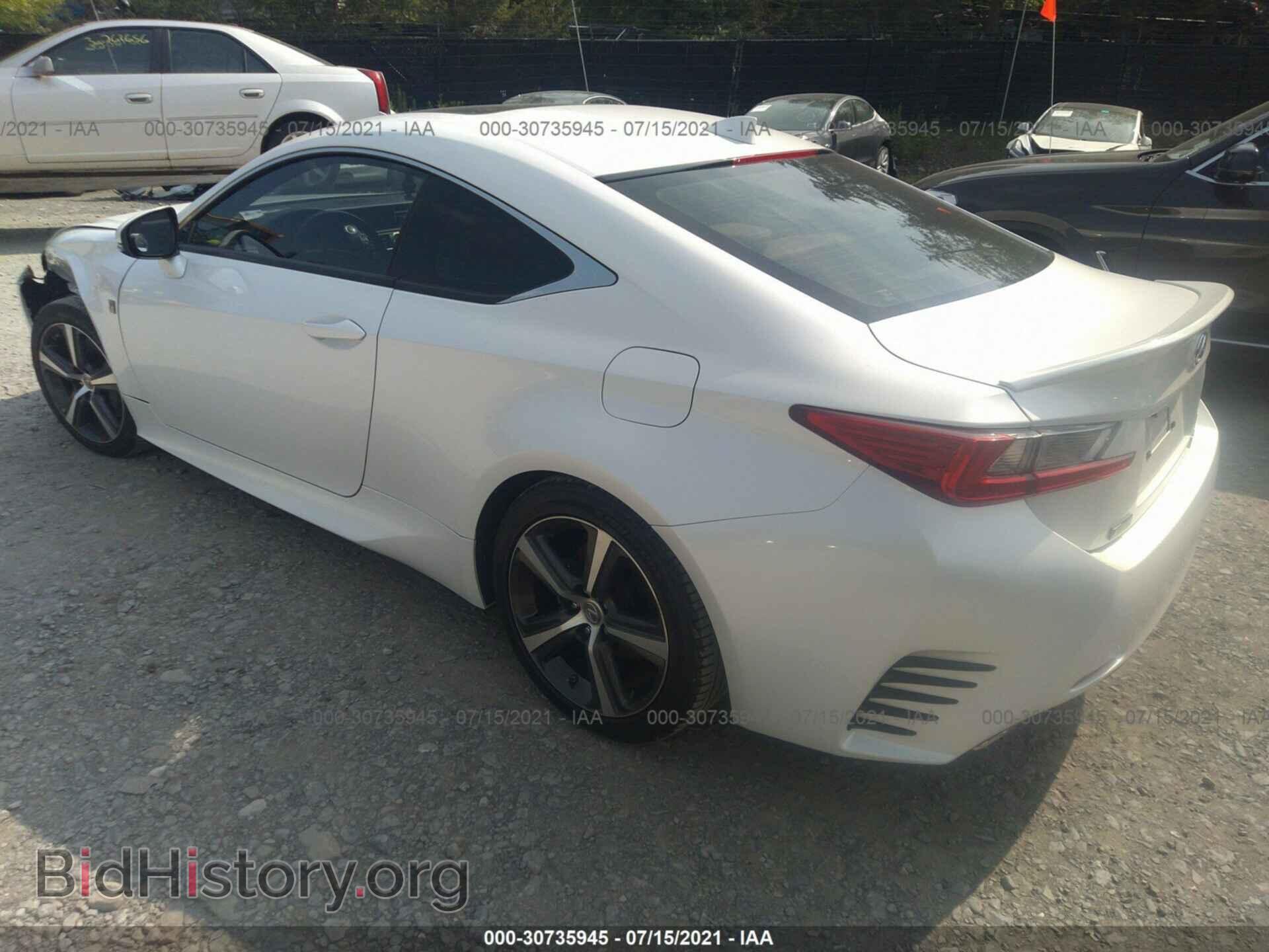 2017 LEXUS RC - VIN: JTHHA5BC5H5006555 - Фото 3