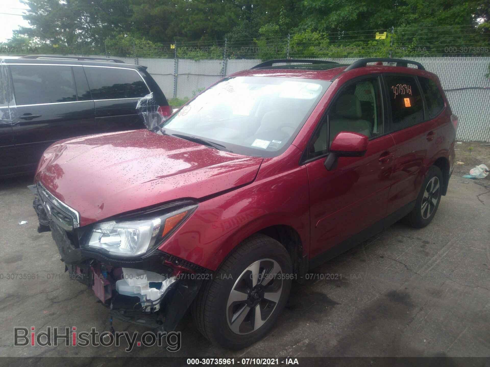 2018 SUBARU FORESTER - VIN: JF2SJAGC0JH550203 - Фото 2