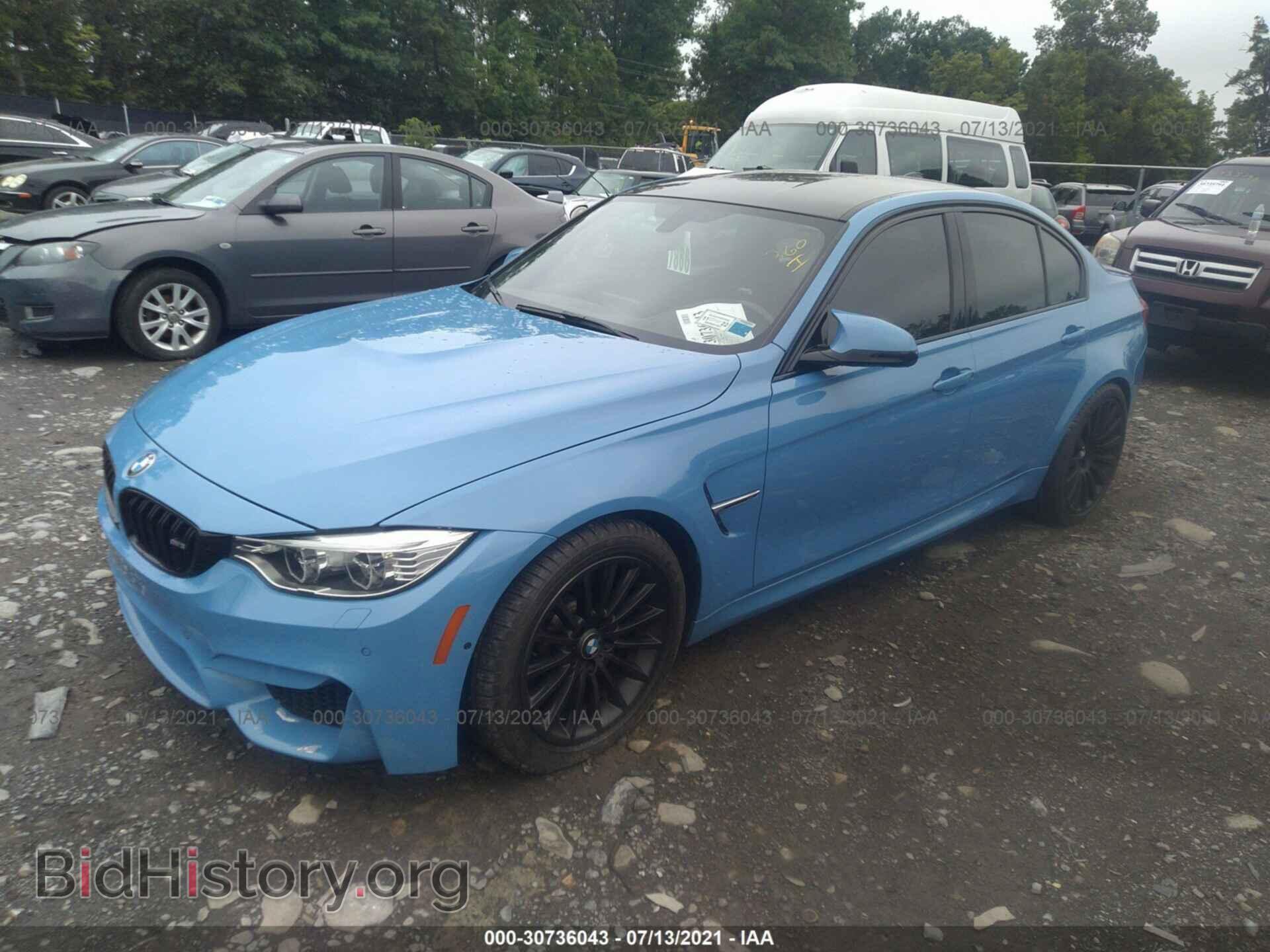 2017 BMW M3 - VIN: WBS8M9C52H5G42328 - Фото 2