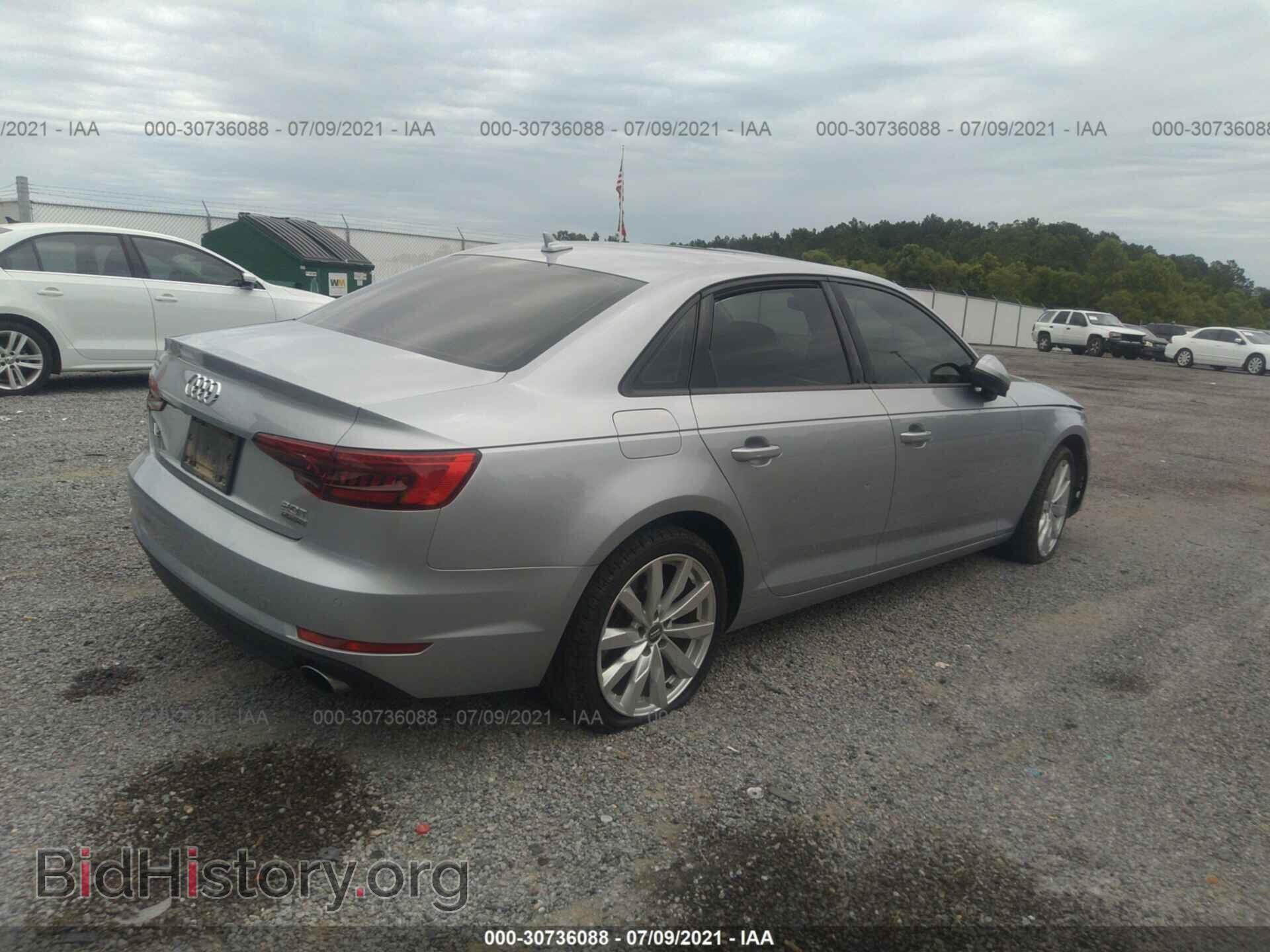 2017 AUDI A4 - VIN: WAUANAF49HN002881 - Фото 4