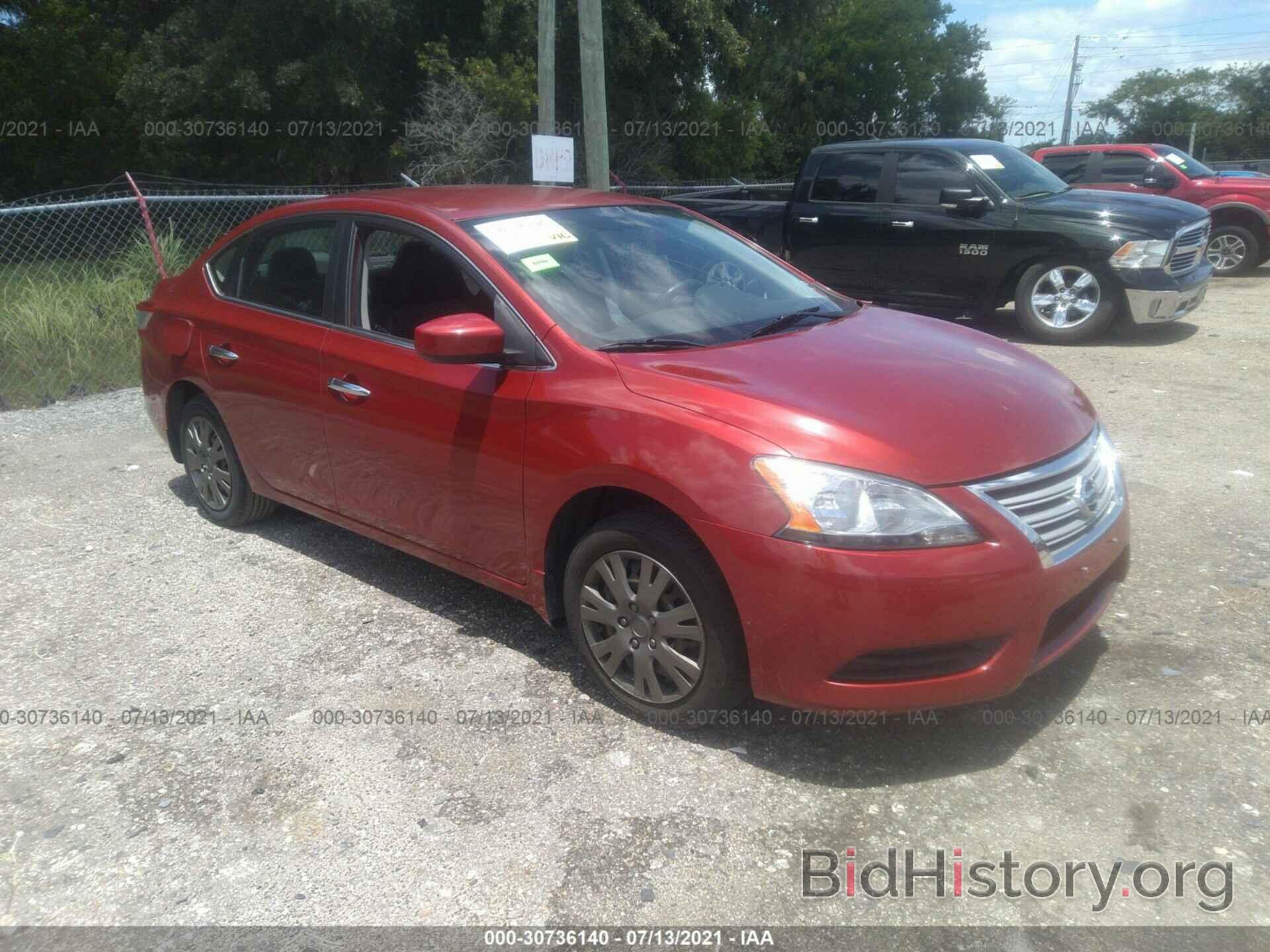 Photo 3N1AB7AP1EY327428 - NISSAN SENTRA 2014