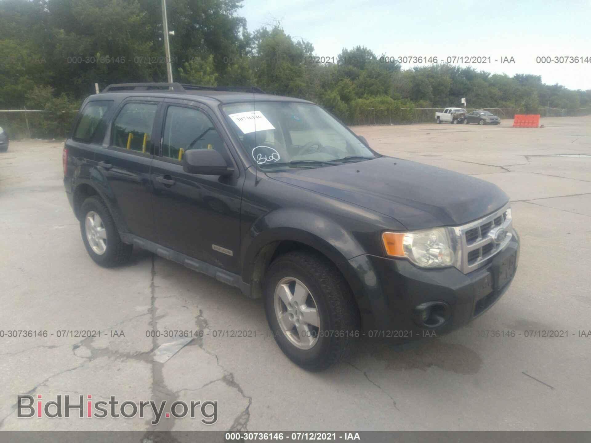 Фотография 1FMCU02Z68KB02038 - FORD ESCAPE 2008