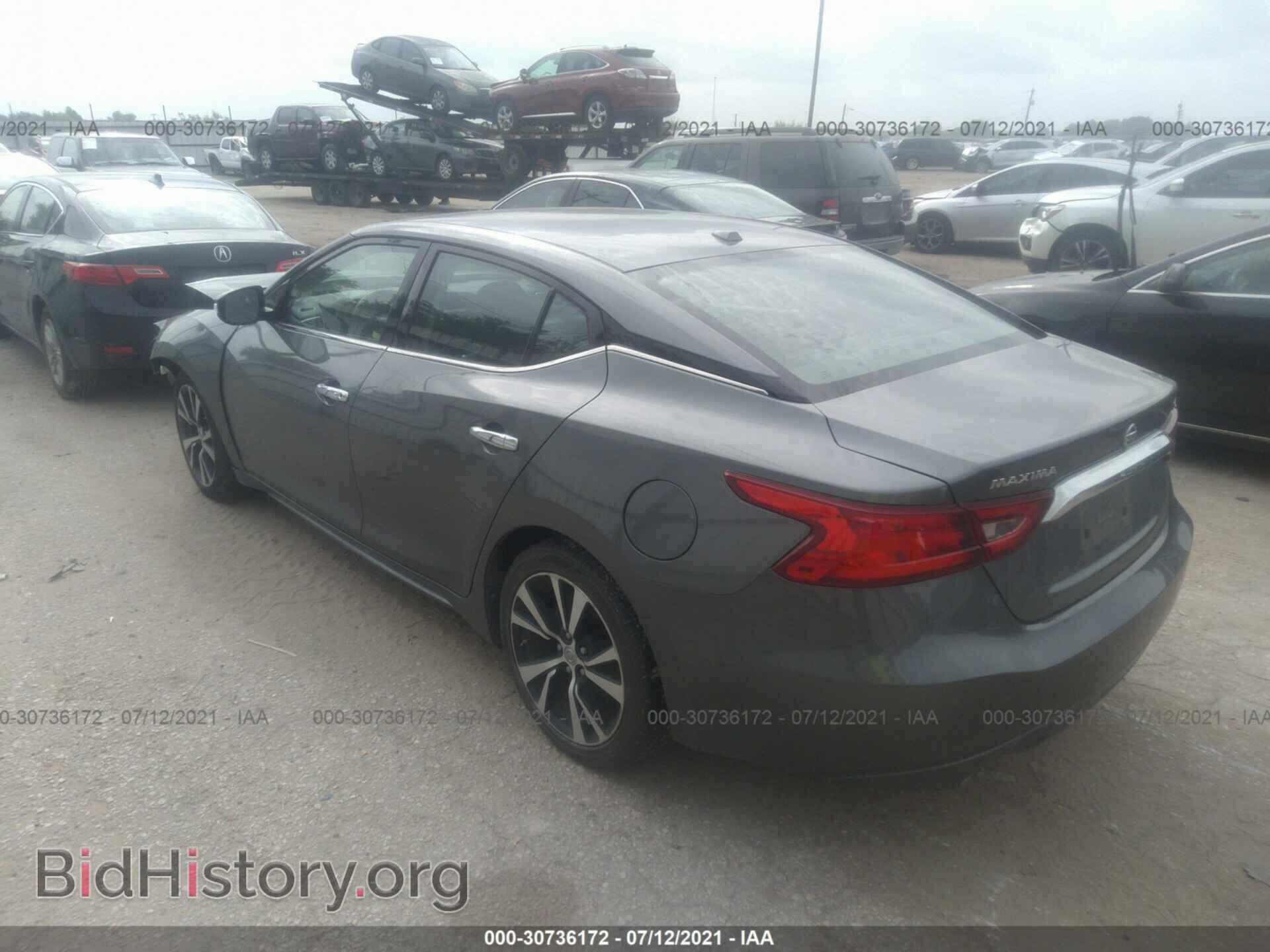 2018 NISSAN MAXIMA - VIN: 1N4AA6AP1JC360514 - Фото 3