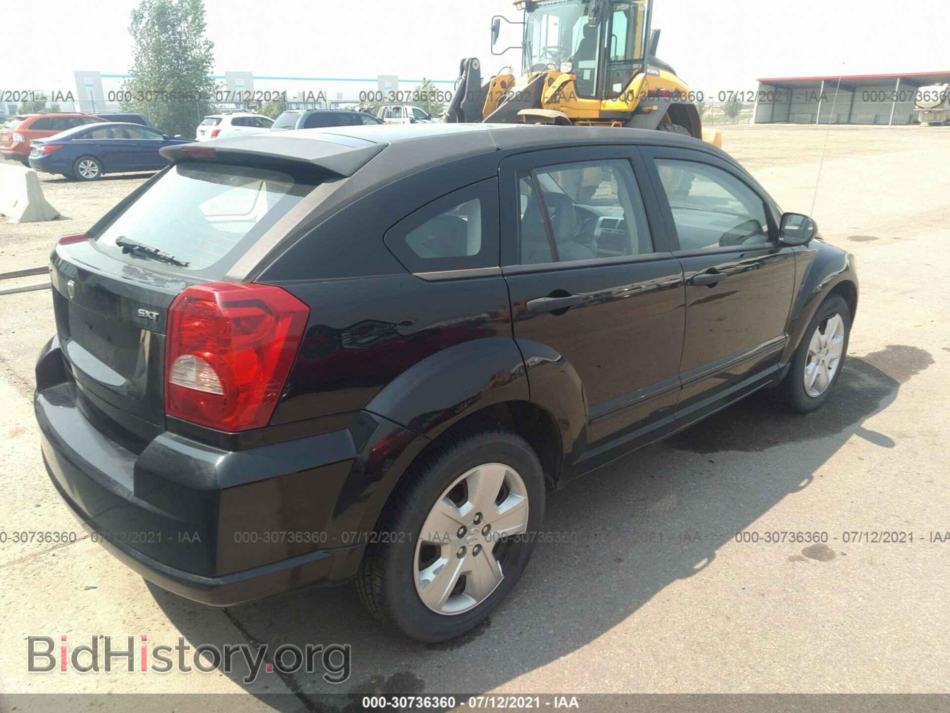 2007 DODGE CALIBER - VIN: 1B3HB48B37D186471 - Фото 4
