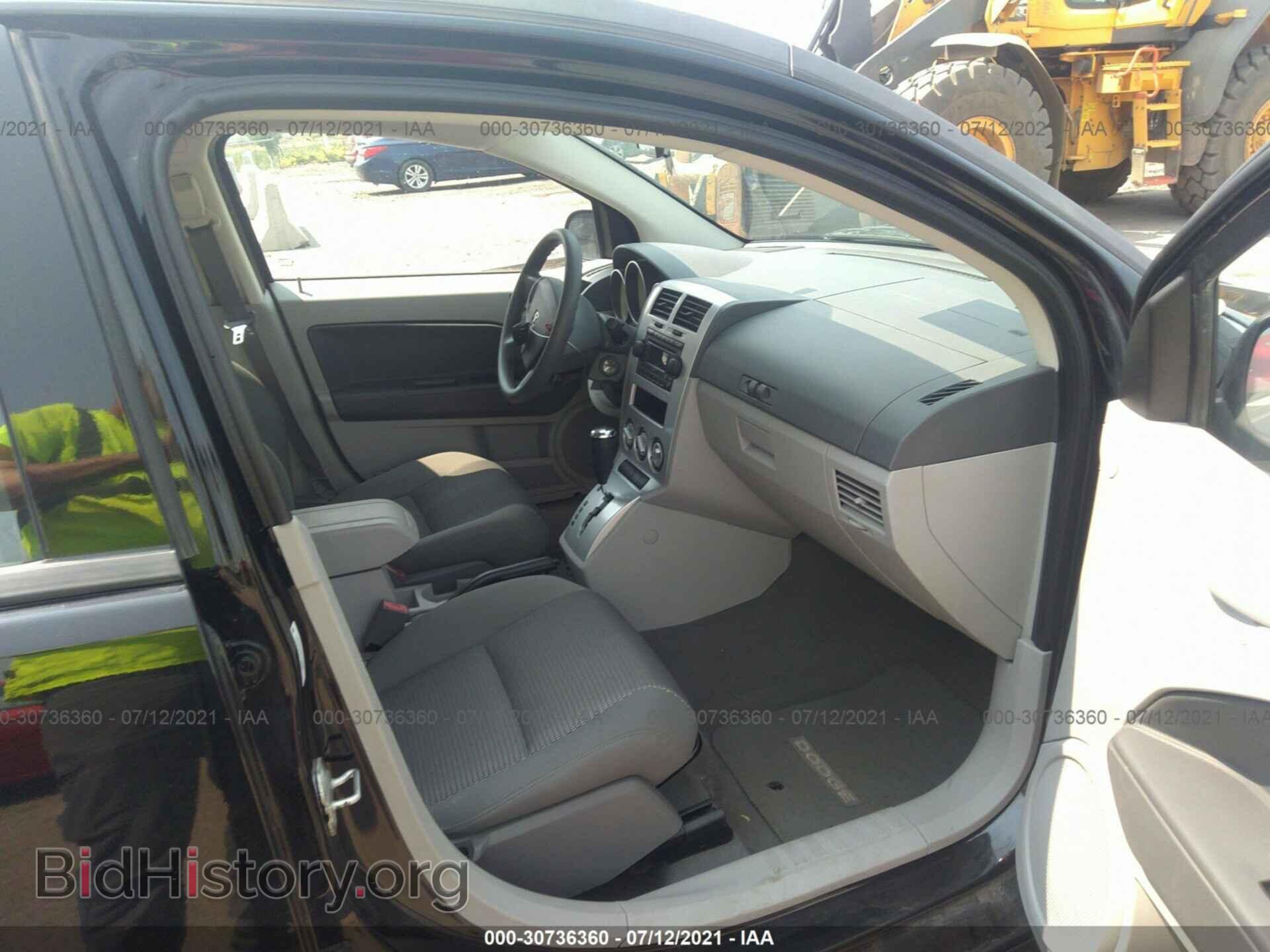2007 DODGE CALIBER - VIN: 1B3HB48B37D186471 - Фото 5