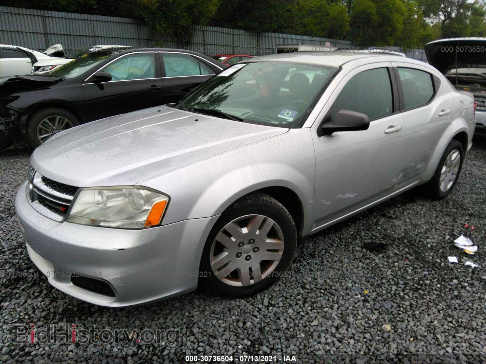 2012 DODGE AVENGER - VIN: 1C3CDZAB4CN272598 - Фото 2