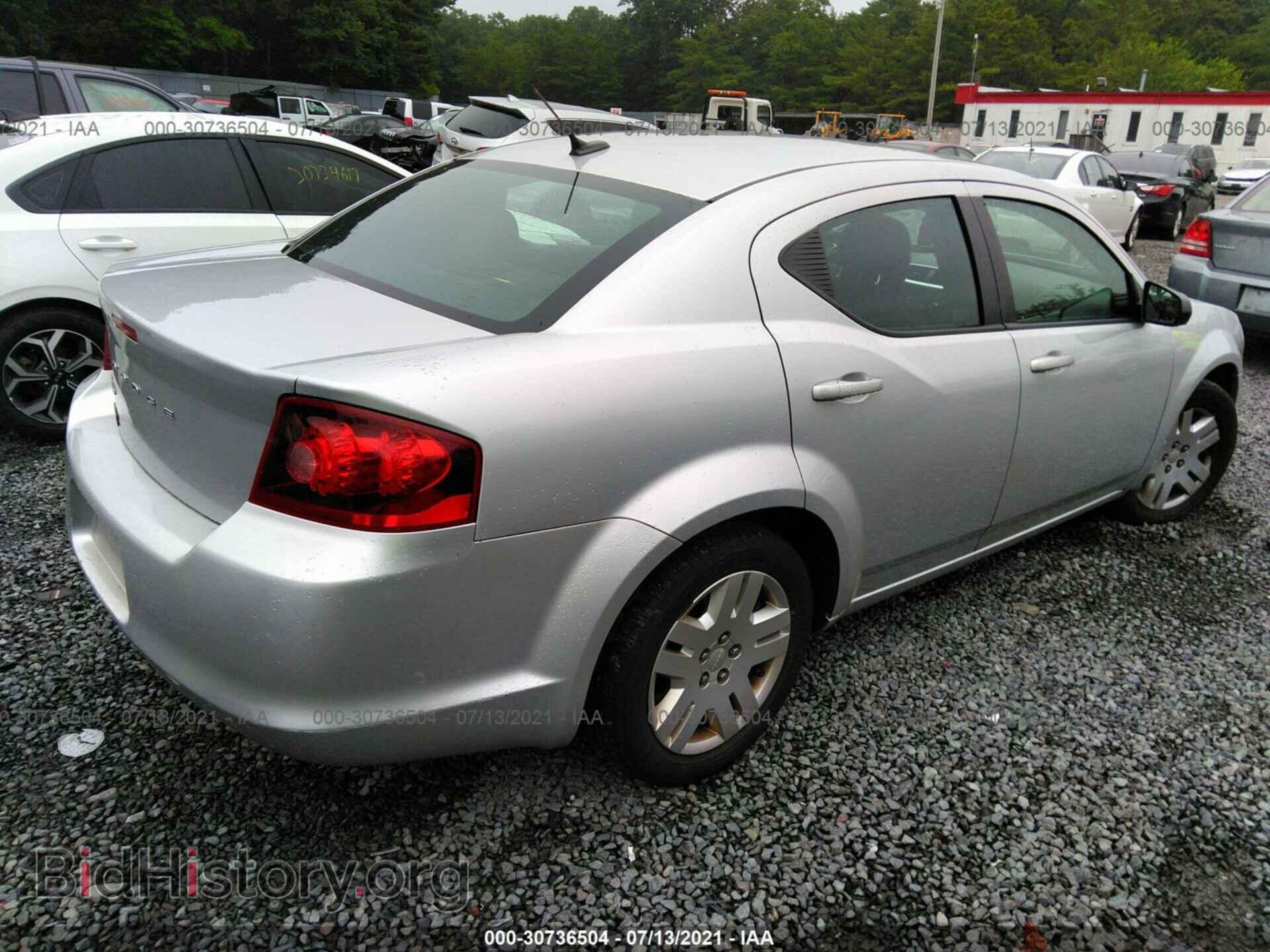 2012 DODGE AVENGER - VIN: 1C3CDZAB4CN272598 - Фото 4