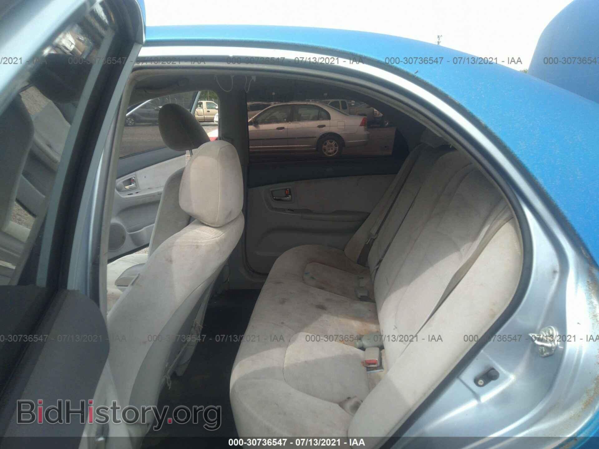 2007 KIA SPECTRA - VIN: KNAFE121675454108 - Фото 8