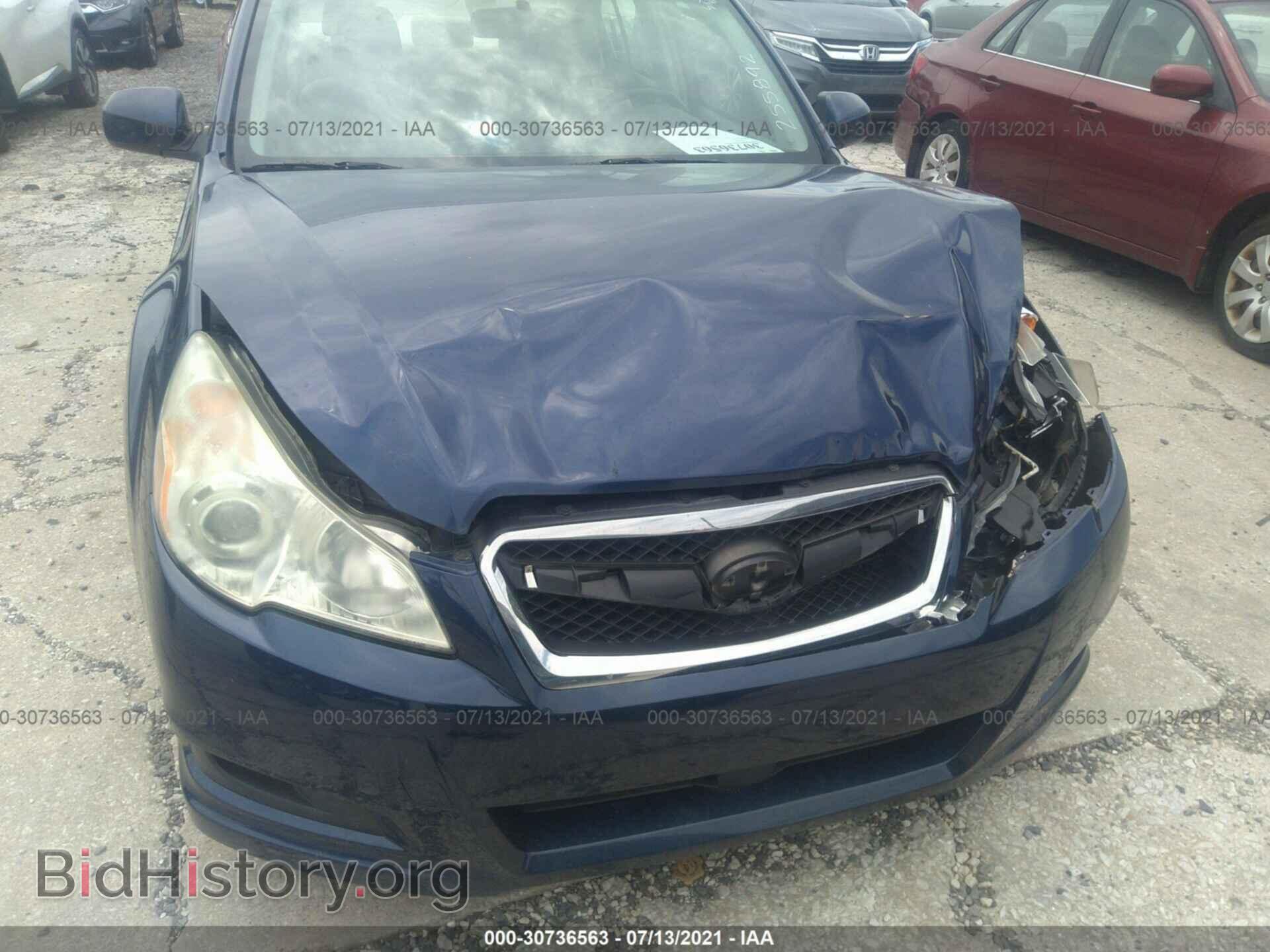 2011 SUBARU LEGACY - VIN: 4S3BMCB67B3255892 - Фото 6