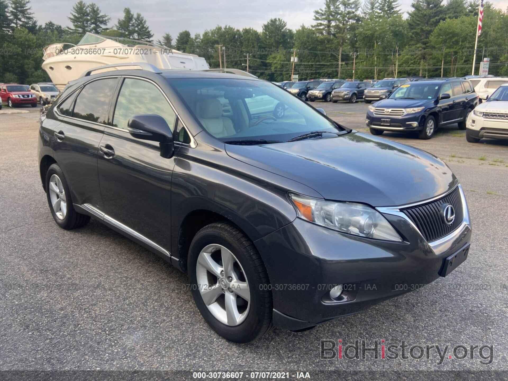 Photo 2T2BK1BA9AC001567 - LEXUS RX 350 2010