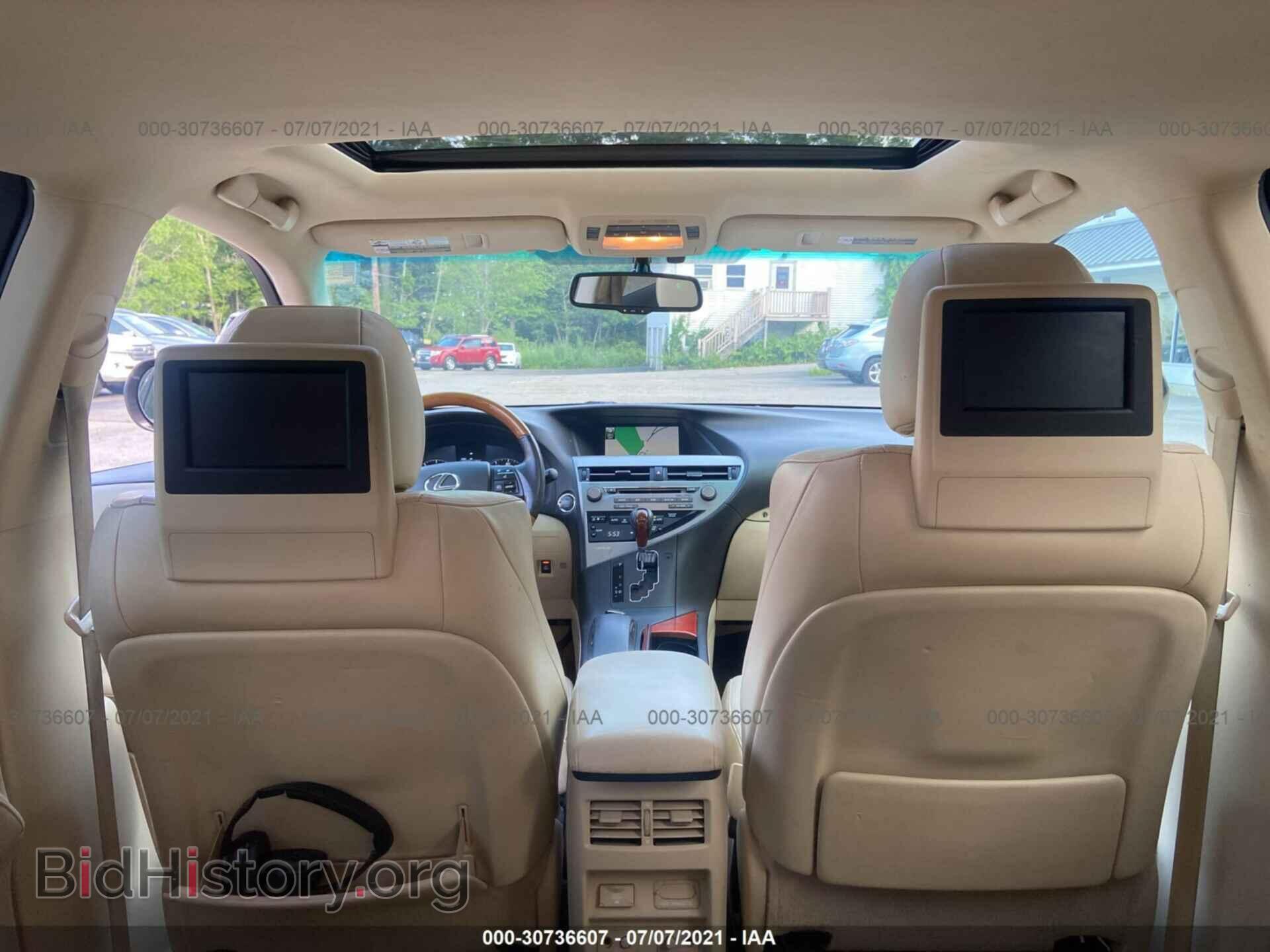2010 LEXUS RX 350 - VIN: 2T2BK1BA9AC001567 - Фото 6