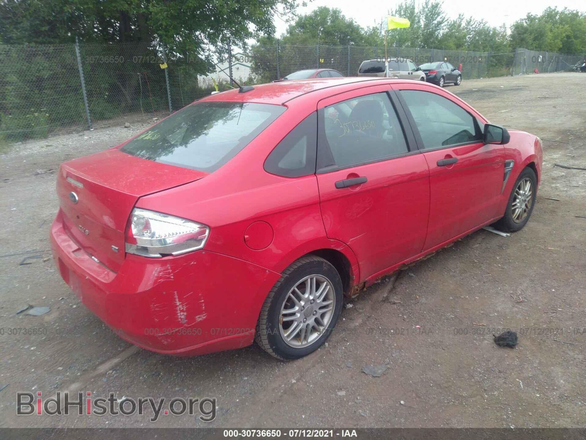 2008 FORD FOCUS - VIN: 1FAHP35N58W245251 - Фото 4
