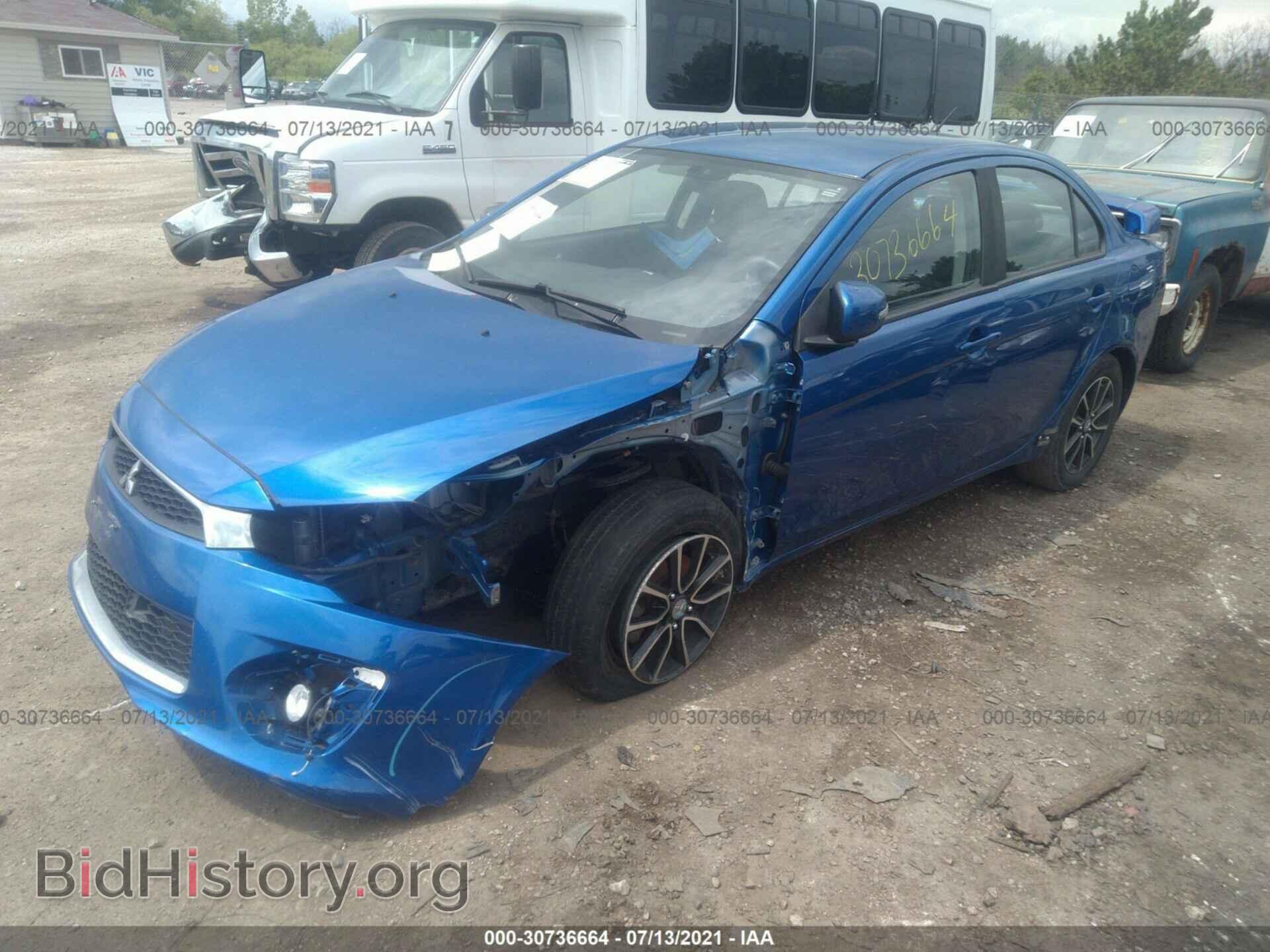 2017 MITSUBISHI LANCER - VIN: JA32V2FW0HU000374 - Фото 2
