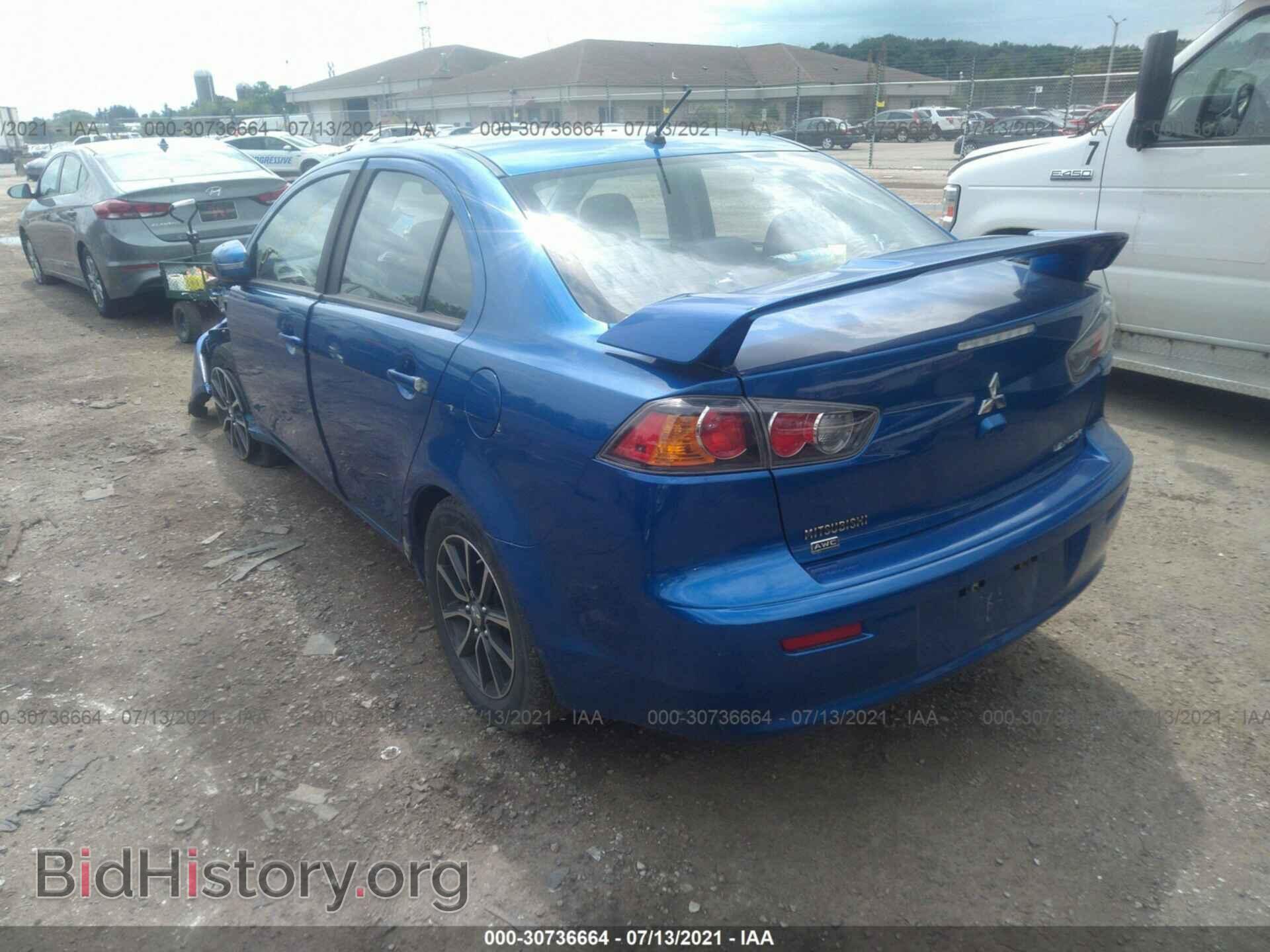 2017 MITSUBISHI LANCER - VIN: JA32V2FW0HU000374 - Фото 3
