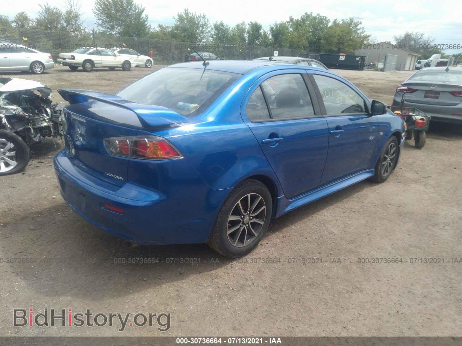 2017 MITSUBISHI LANCER - VIN: JA32V2FW0HU000374 - Фото 4