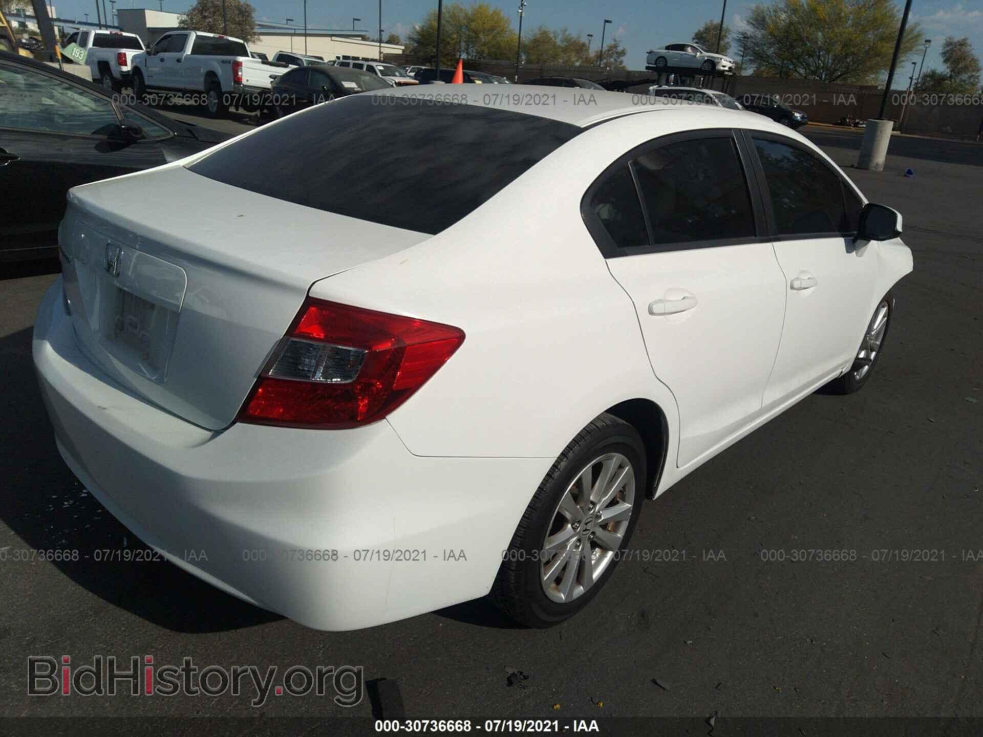 2012 HONDA CIVIC SDN - VIN: 19XFB2F83CE316436 - Фото 4