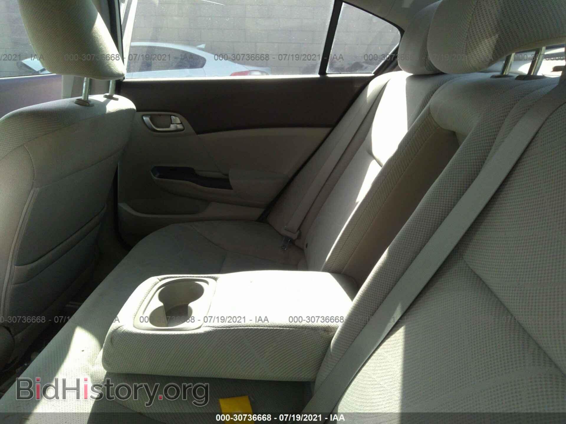 2012 HONDA CIVIC SDN - VIN: 19XFB2F83CE316436 - Фото 8