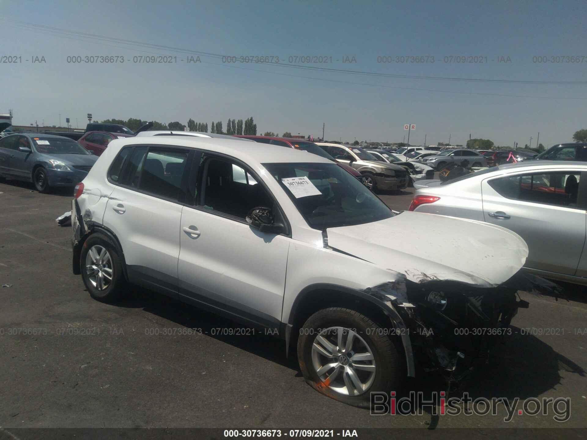 Photo WVGBV3AX0DW611605 - VOLKSWAGEN TIGUAN 2013