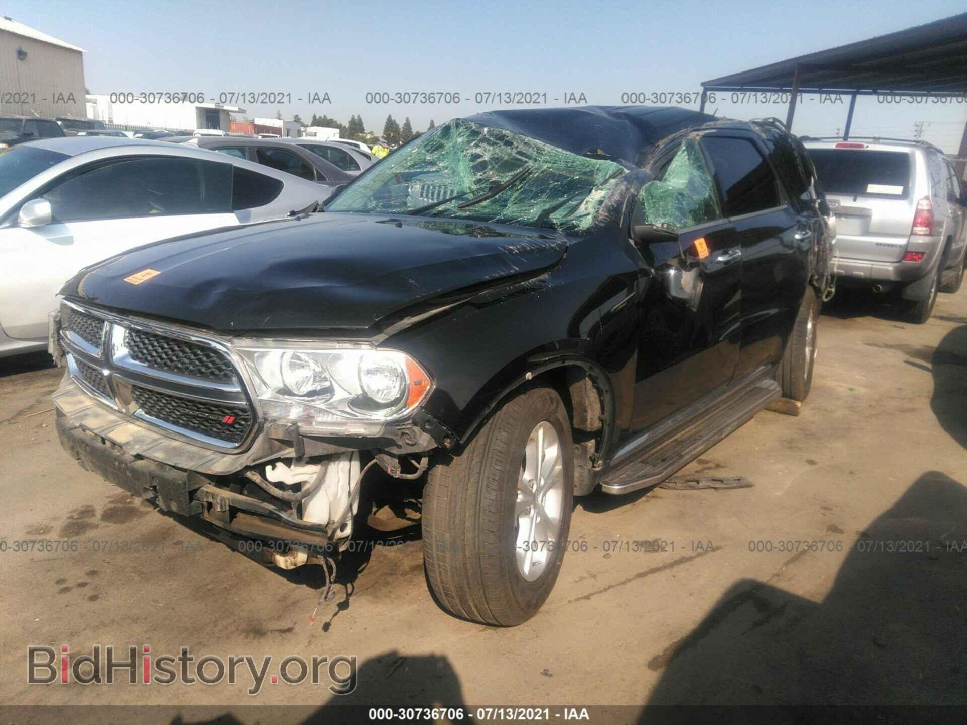 2013 DODGE DURANGO - VIN: 1C4RDJDG5DC667272 - Фото 2