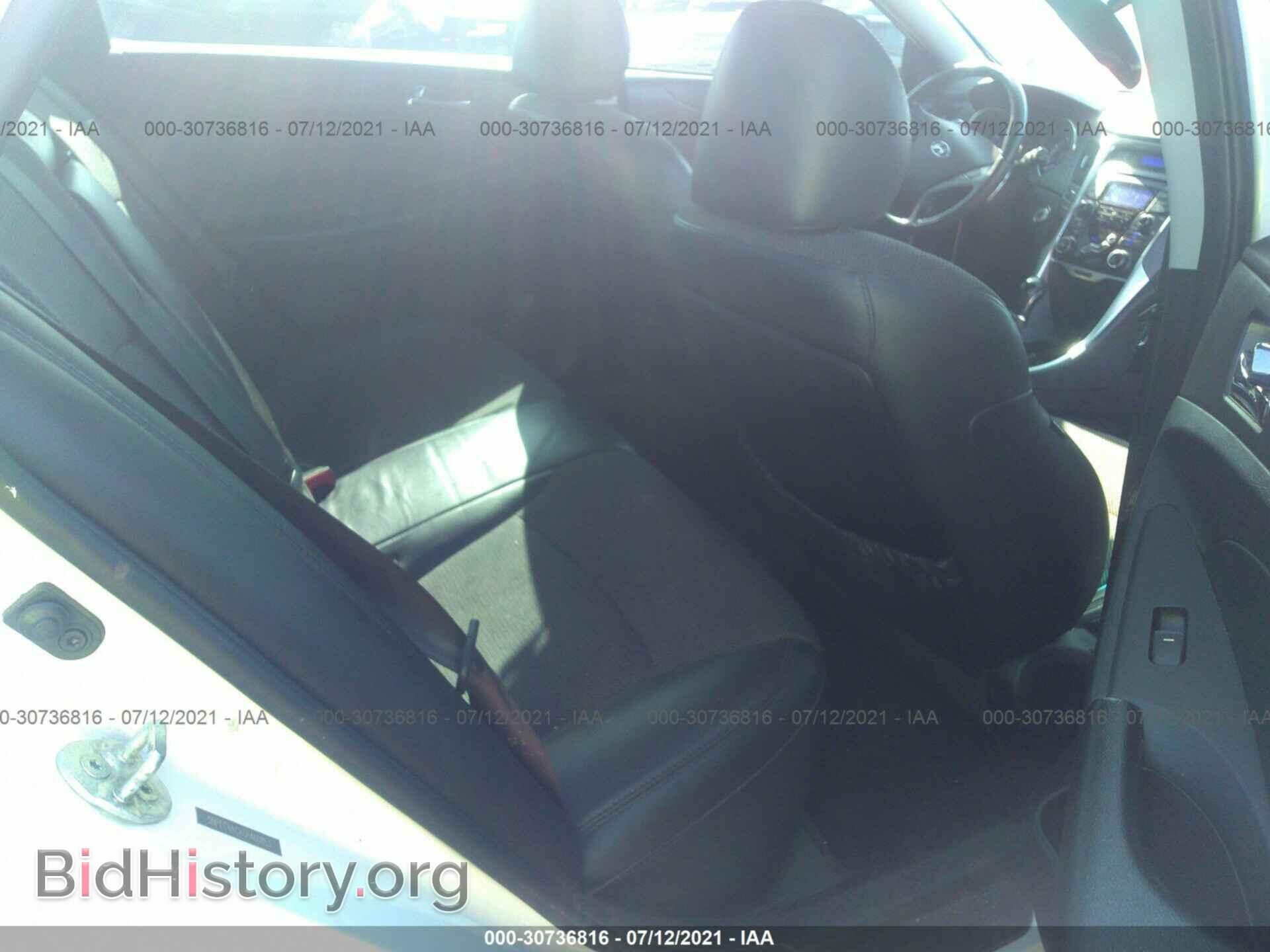 2012 HYUNDAI SONATA - VIN: 5NPEC4ACXCH460853 - Фото 8