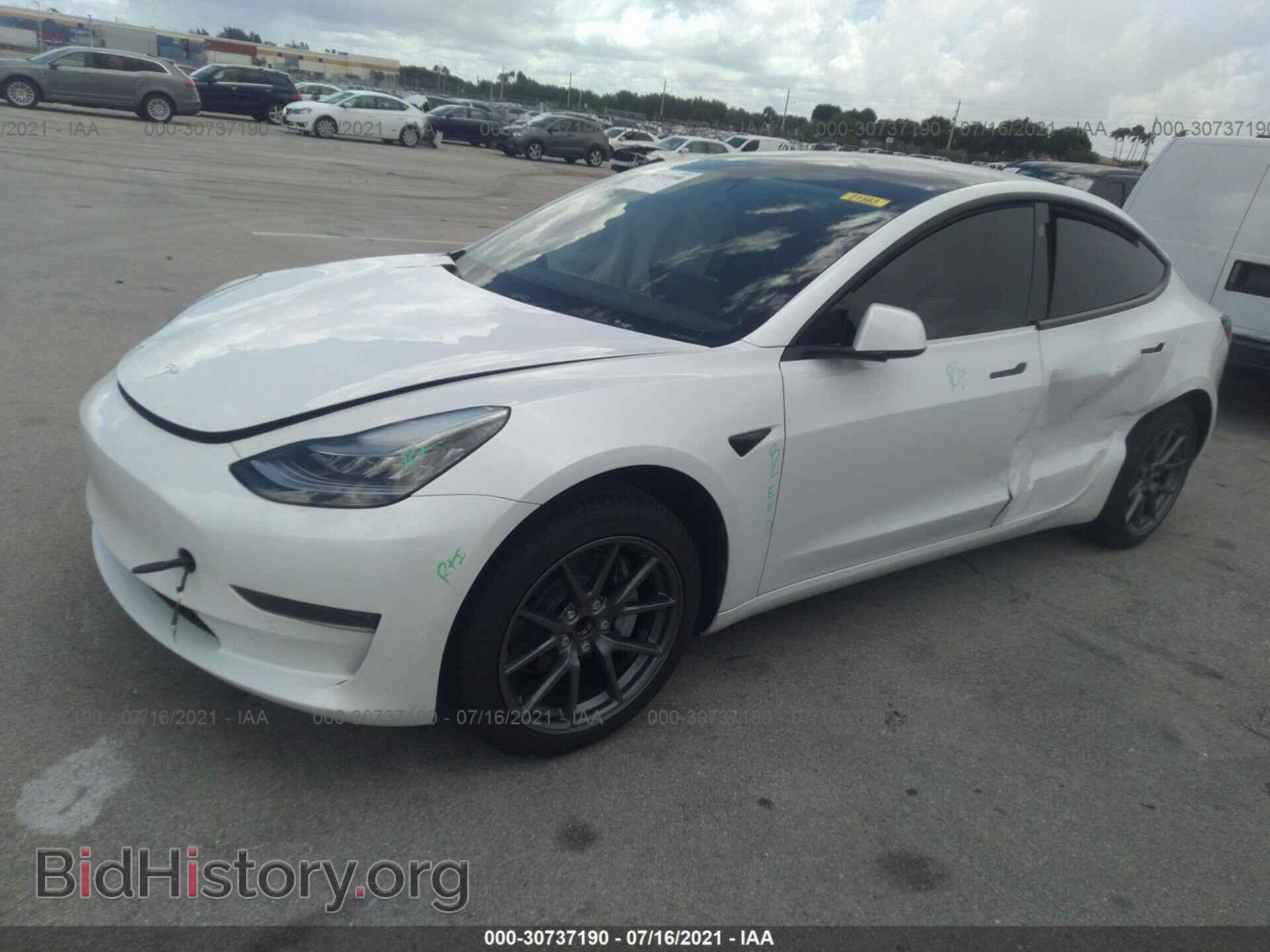 2021 TESLA MODEL 3 - VIN: 5YJ3E1EAXMF854815 - Photo 2