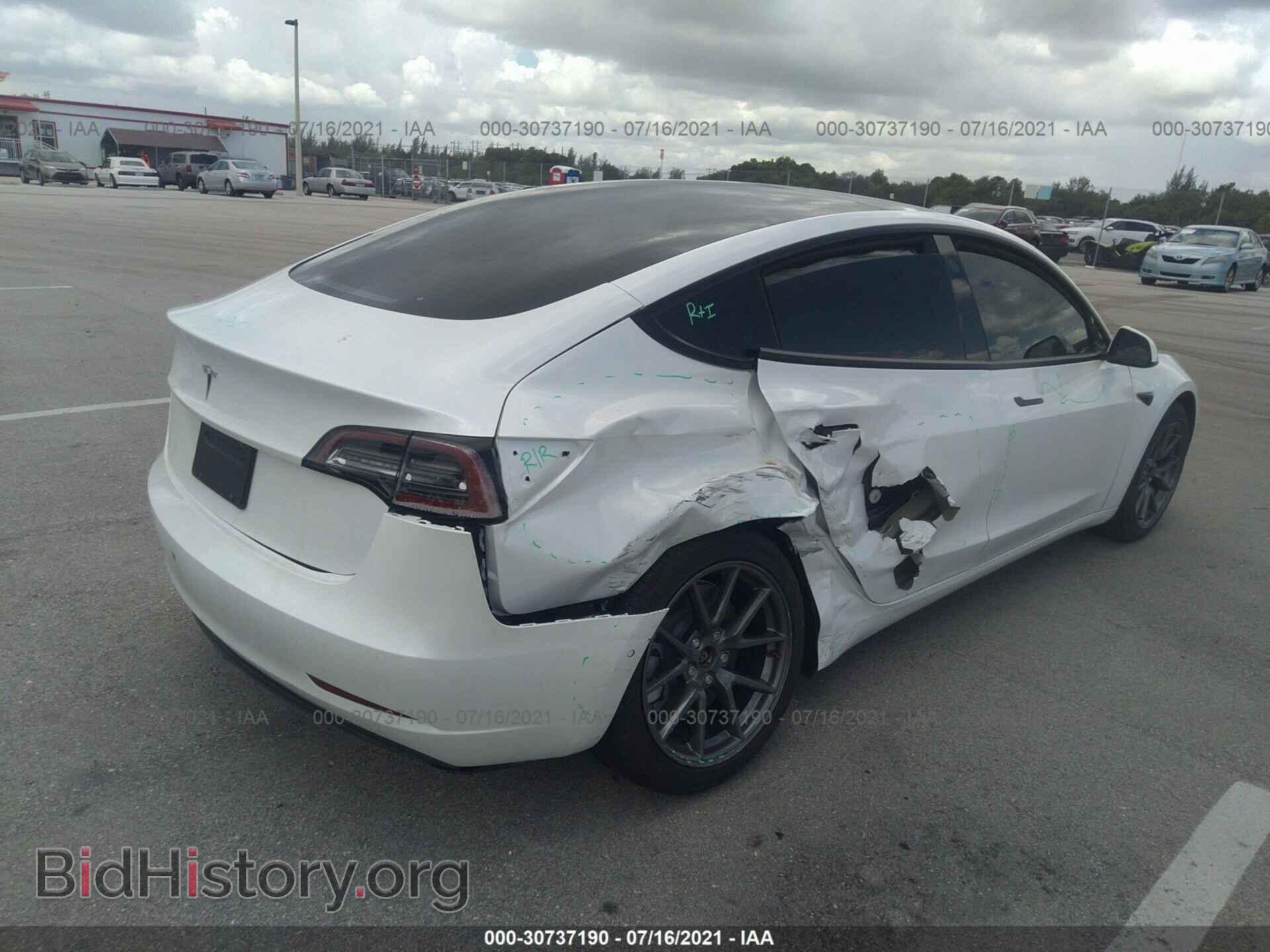 2021 TESLA MODEL 3 - VIN: 5YJ3E1EAXMF854815 - Photo 4