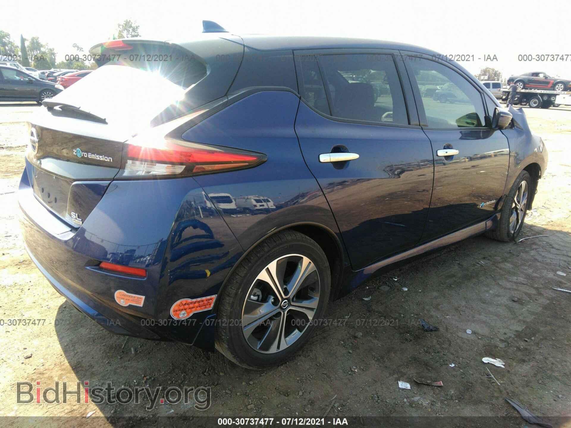 2019 NISSAN LEAF - VIN: 1N4BZ1CP5KC311329 - Фото 4