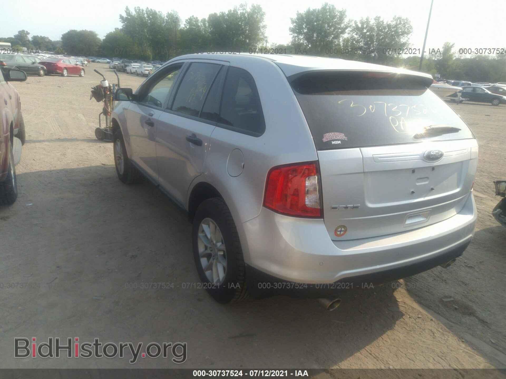 2013 FORD EDGE - VIN: 2FMDK3GC2DBC96569 - Фото 3