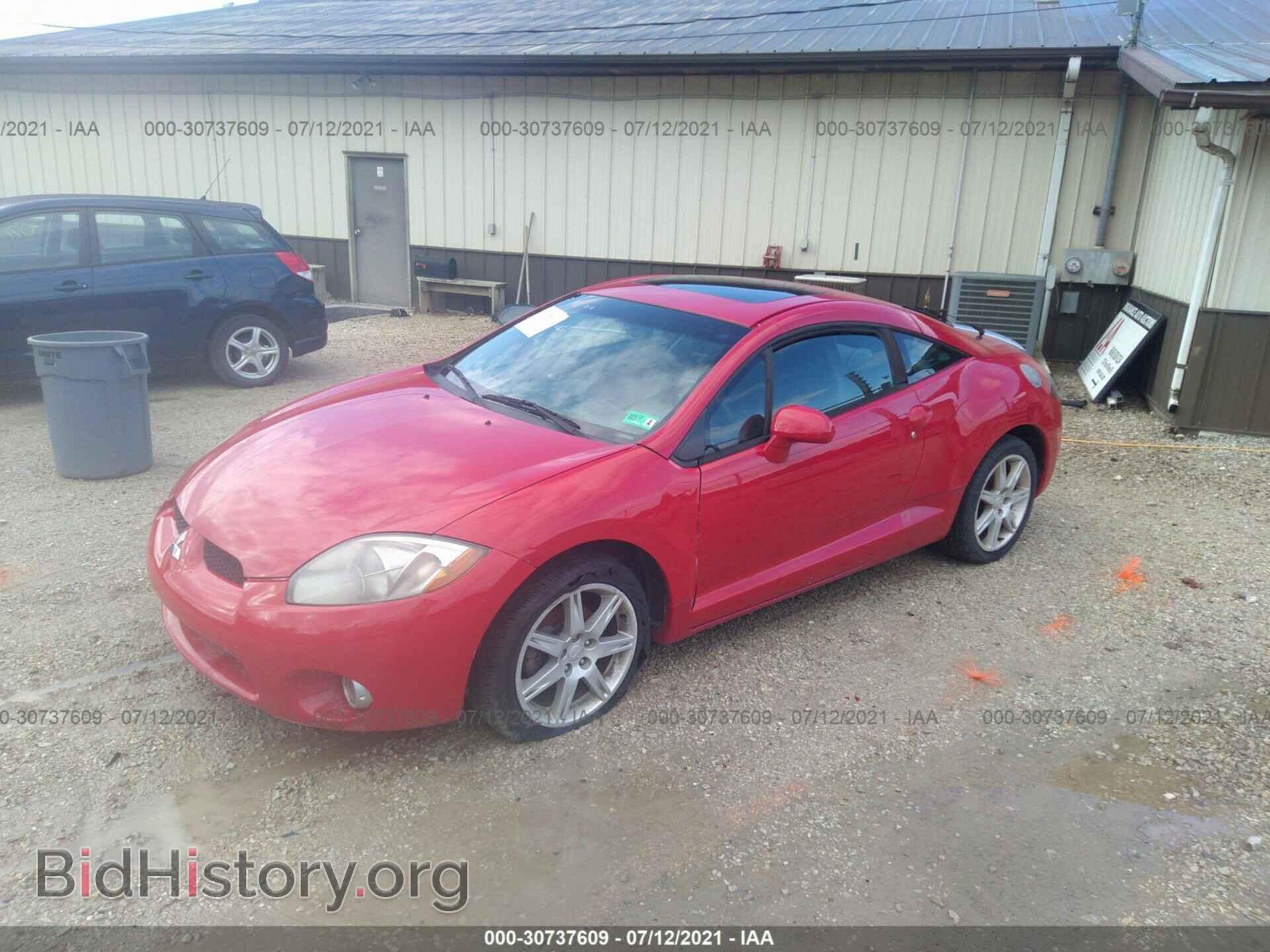 2006 MITSUBISHI ECLIPSE - VIN: 4A3AK34T66E048969 - Фото 2
