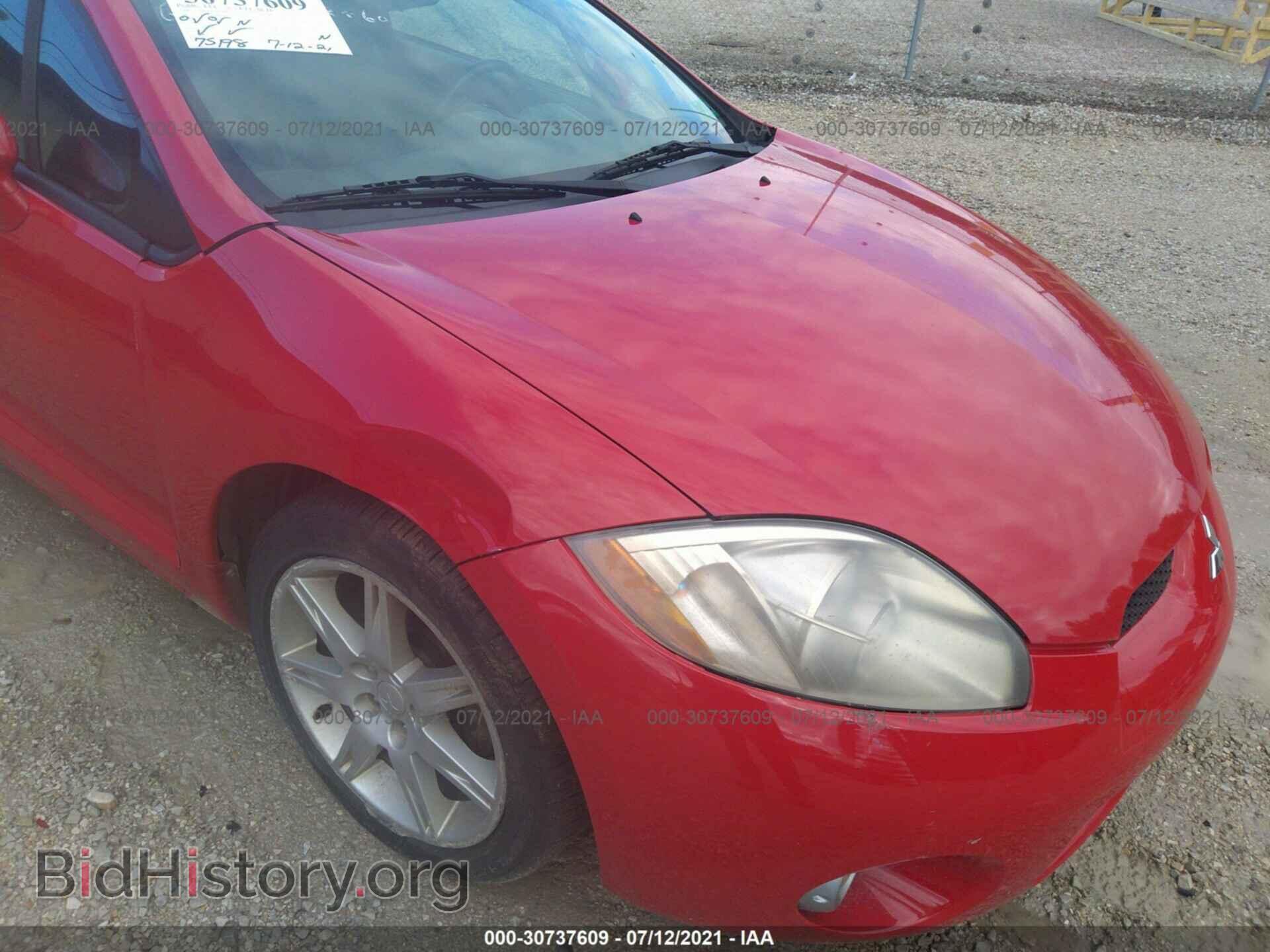 2006 MITSUBISHI ECLIPSE - VIN: 4A3AK34T66E048969 - Фото 6