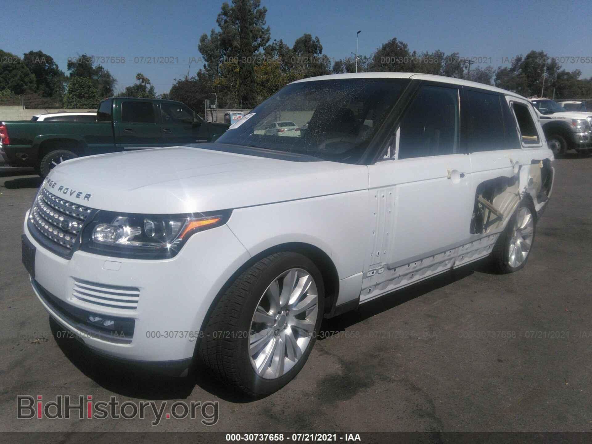 2016 LAND ROVER RANGE ROVER - VIN: SALGS2EF0GA278184 - Фото 2