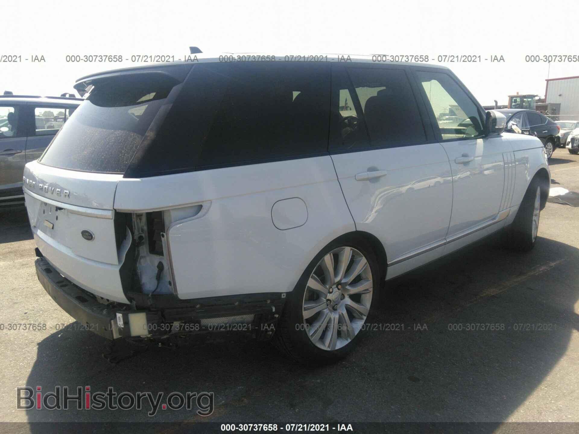 2016 LAND ROVER RANGE ROVER - VIN: SALGS2EF0GA278184 - Фото 4