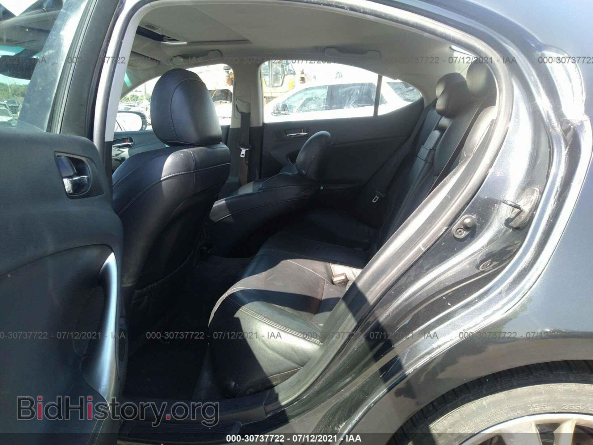 2010 LEXUS IS 250 - VIN: JTHBF5C2XA5115614 - Фото 8